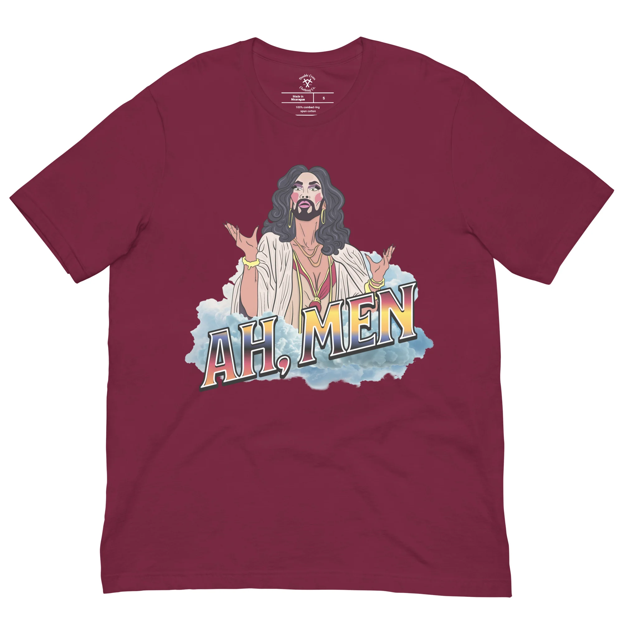 Ah, Men T-Shirt - Image 4