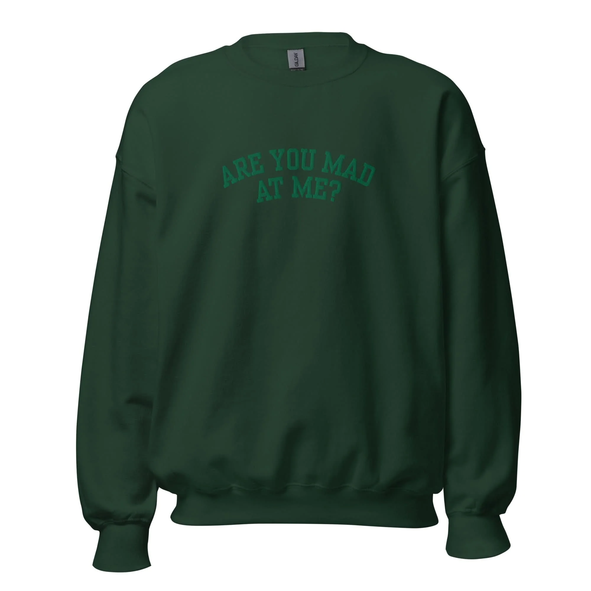 Are You Mad At Me Embroidered Crewneck - Image 12
