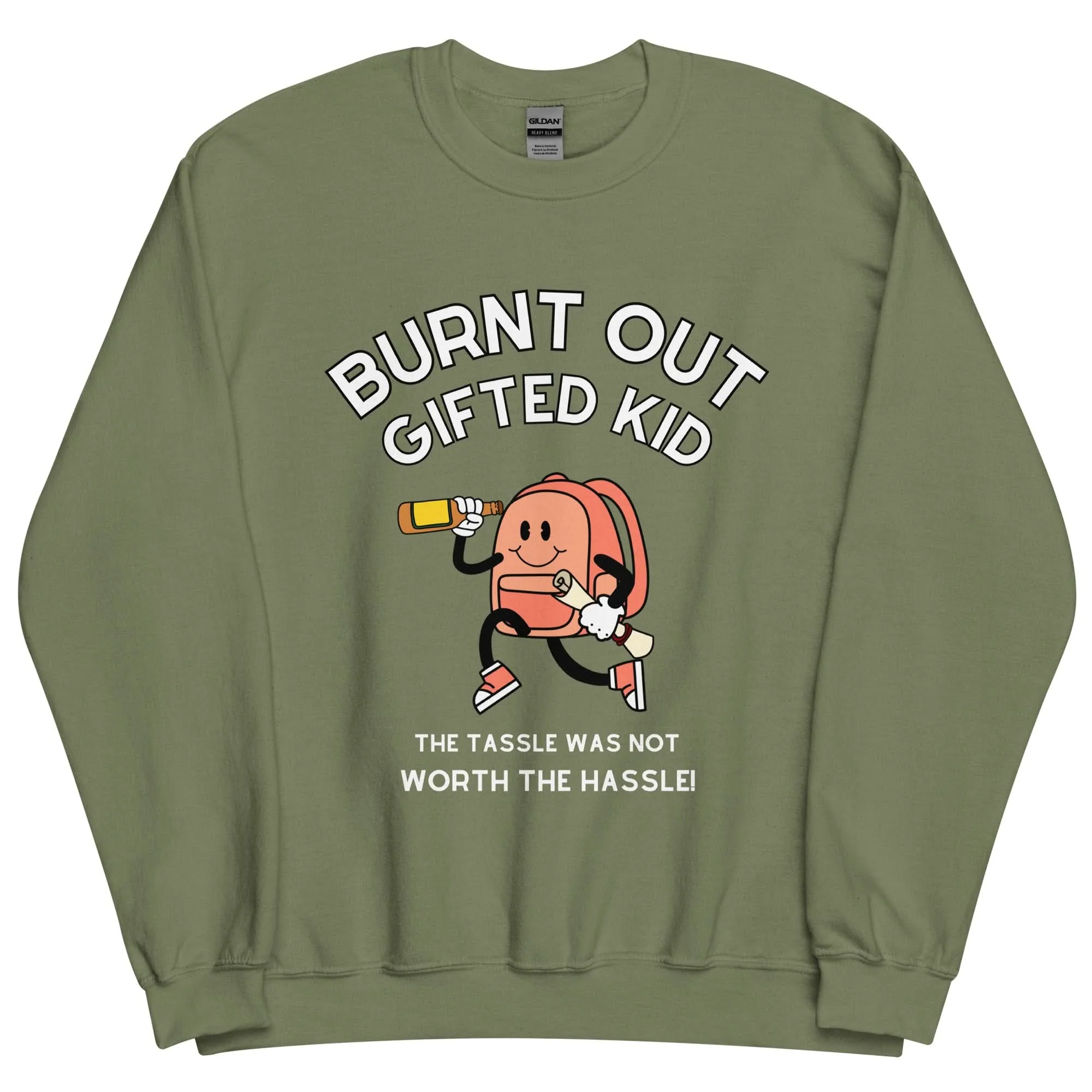 Burnt Out Crewneck - Image 11