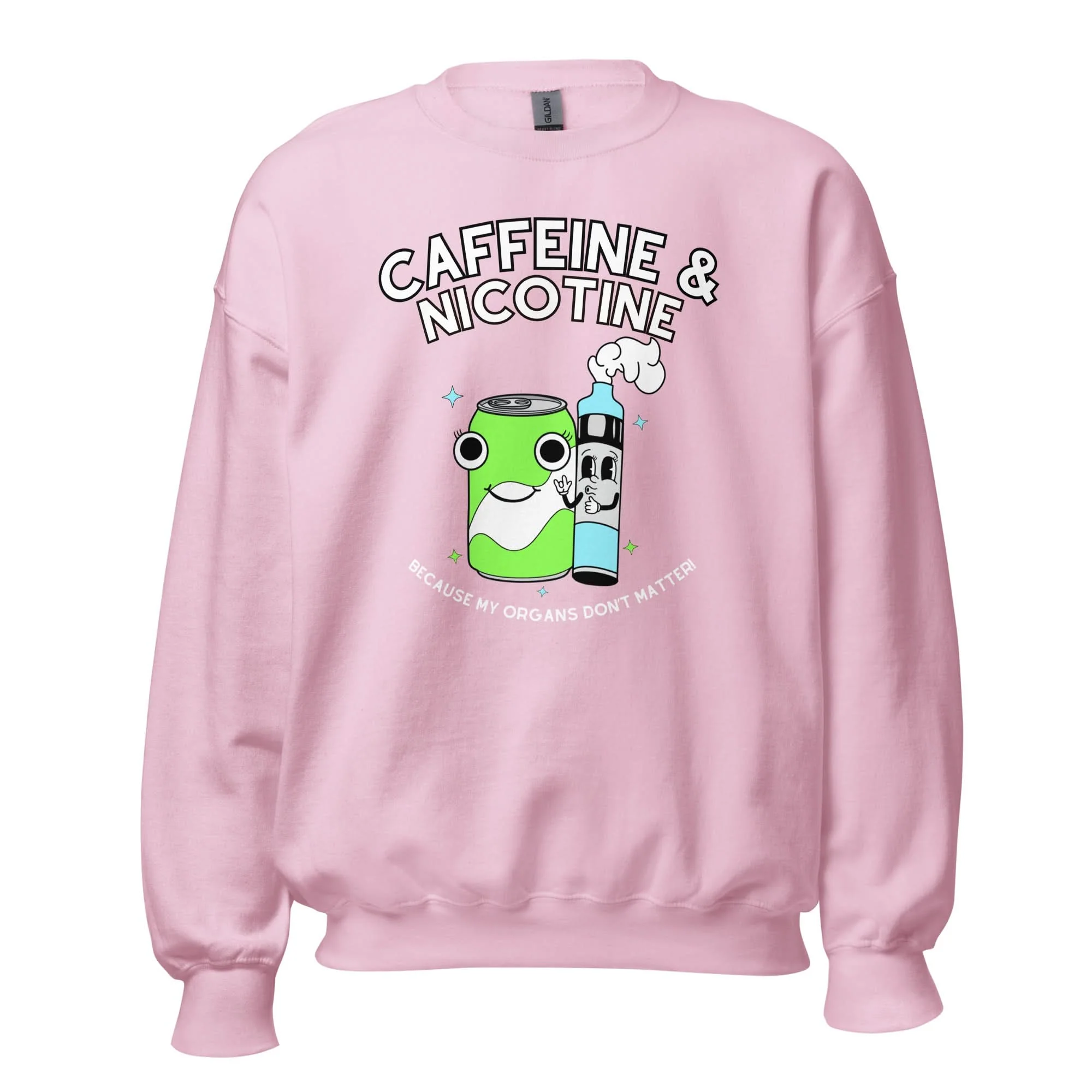 Caffeine & Nicotine Crewneck - Image 10