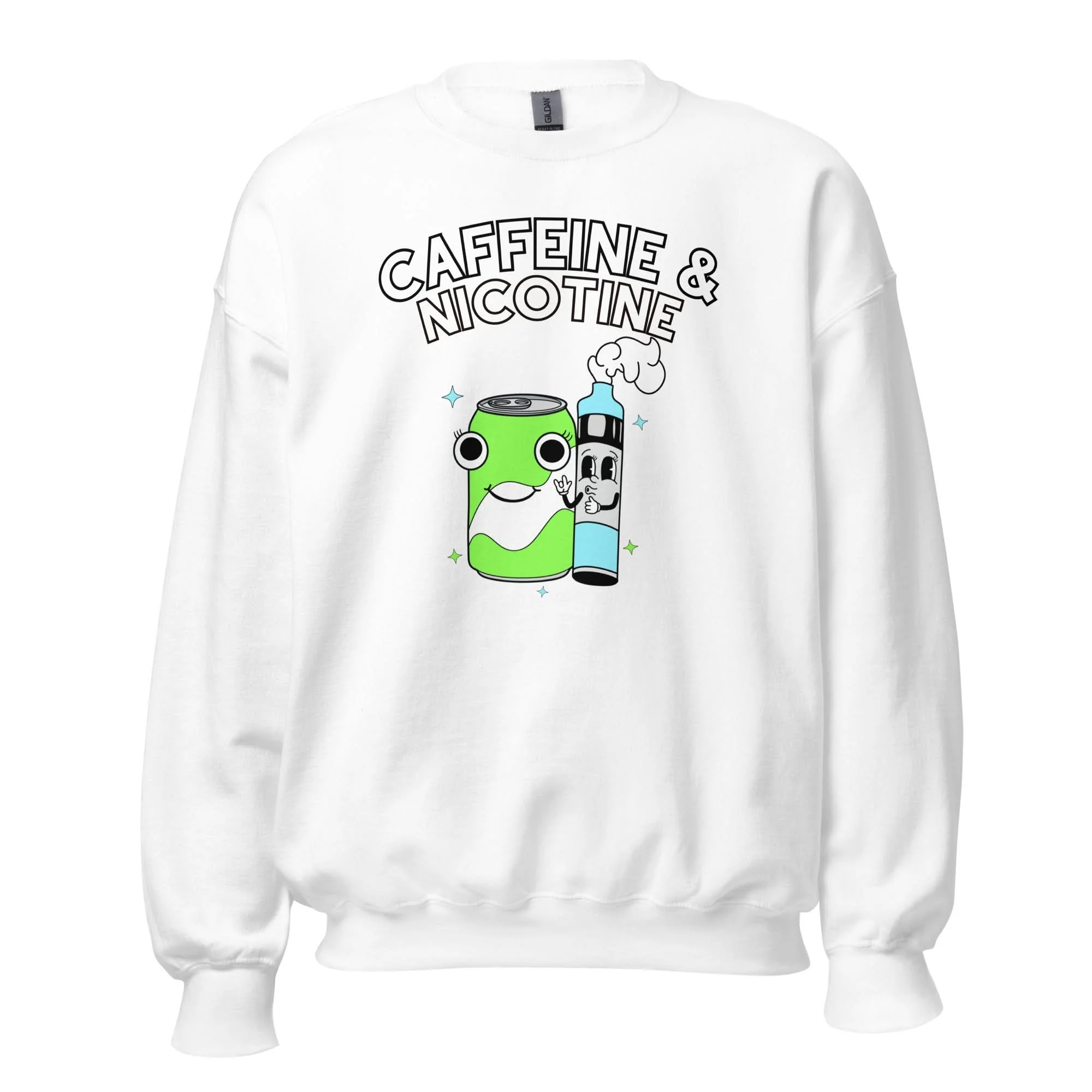 Caffeine & Nicotine Crewneck - Image 11
