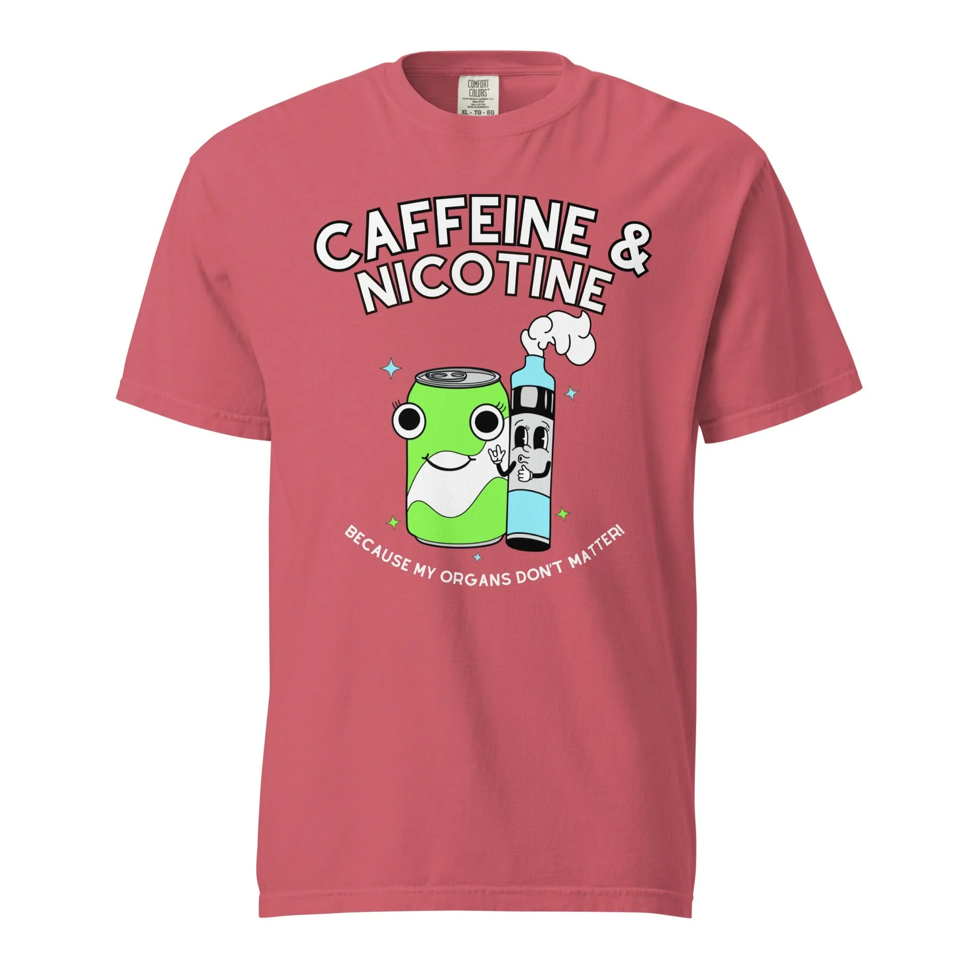 Caffeine & Nicotine T-Shirt - Image 6