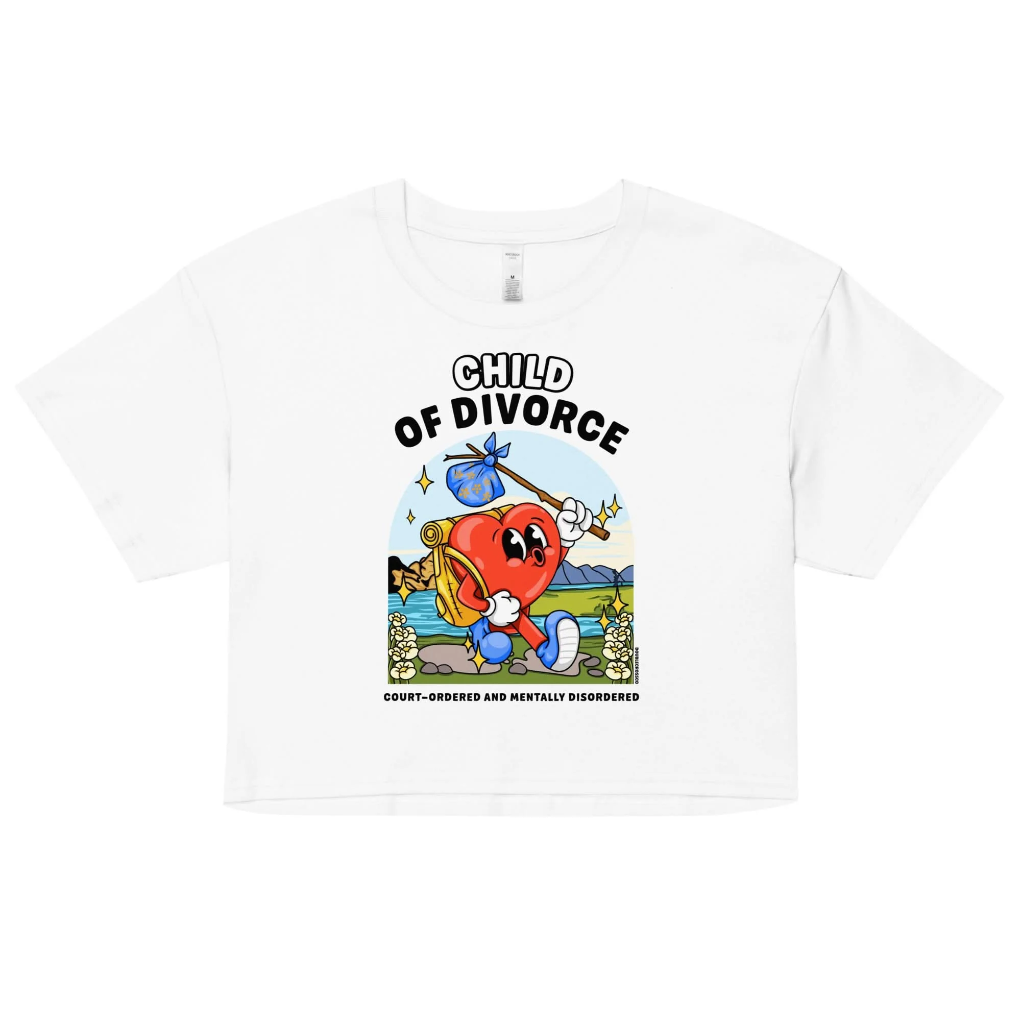 Child Of Divorce Crop Top - Image 4