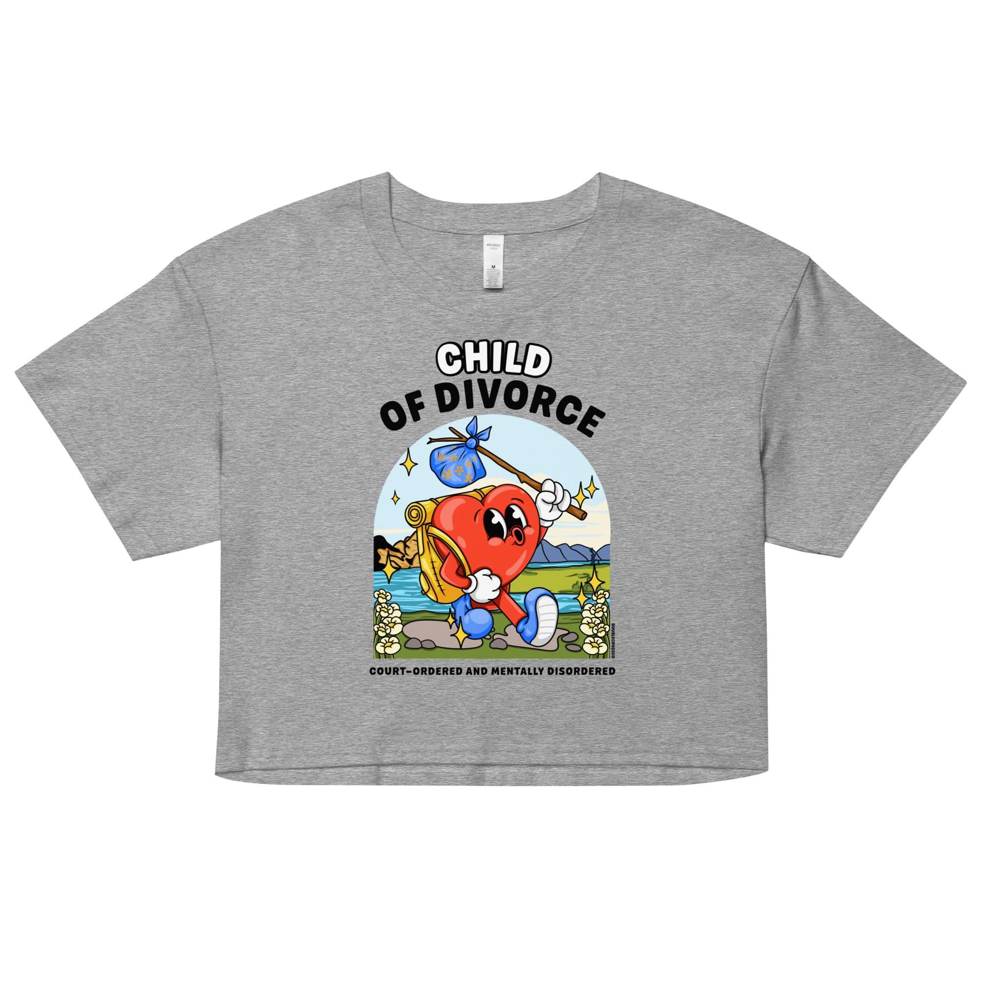 Child Of Divorce Crop Top - Image 5