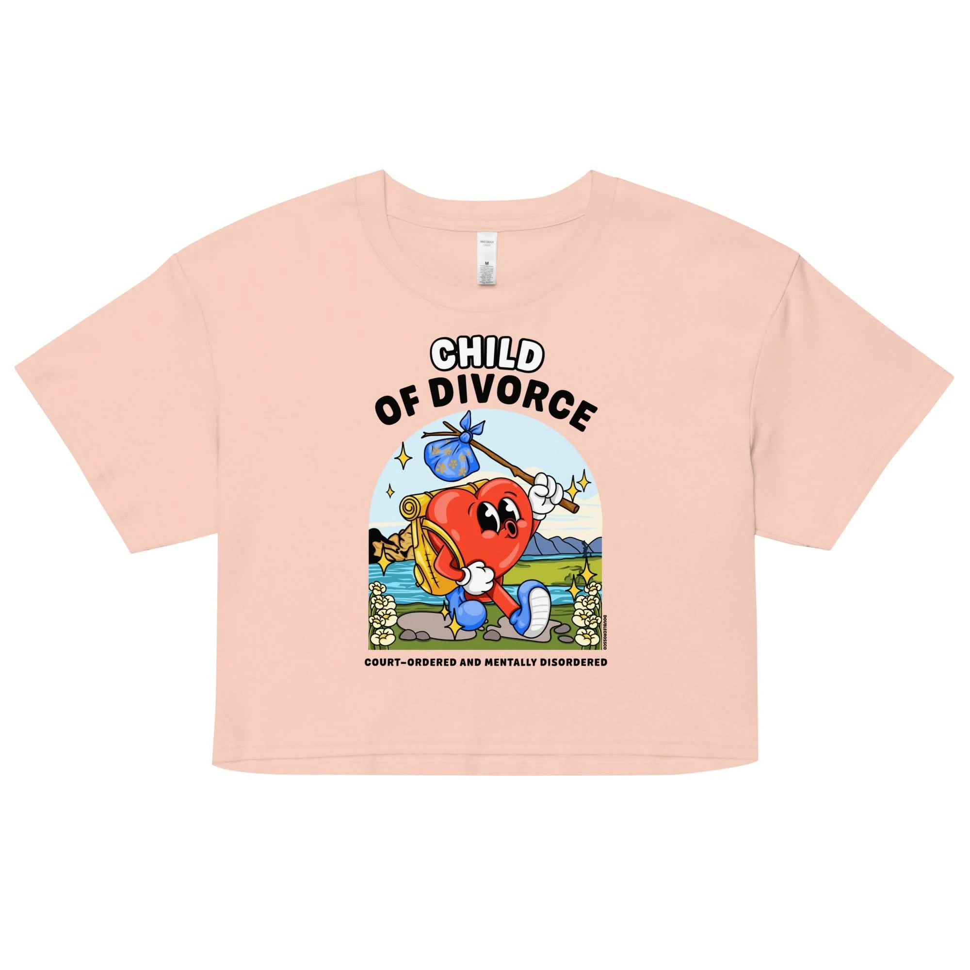 Child Of Divorce Crop Top - Image 7