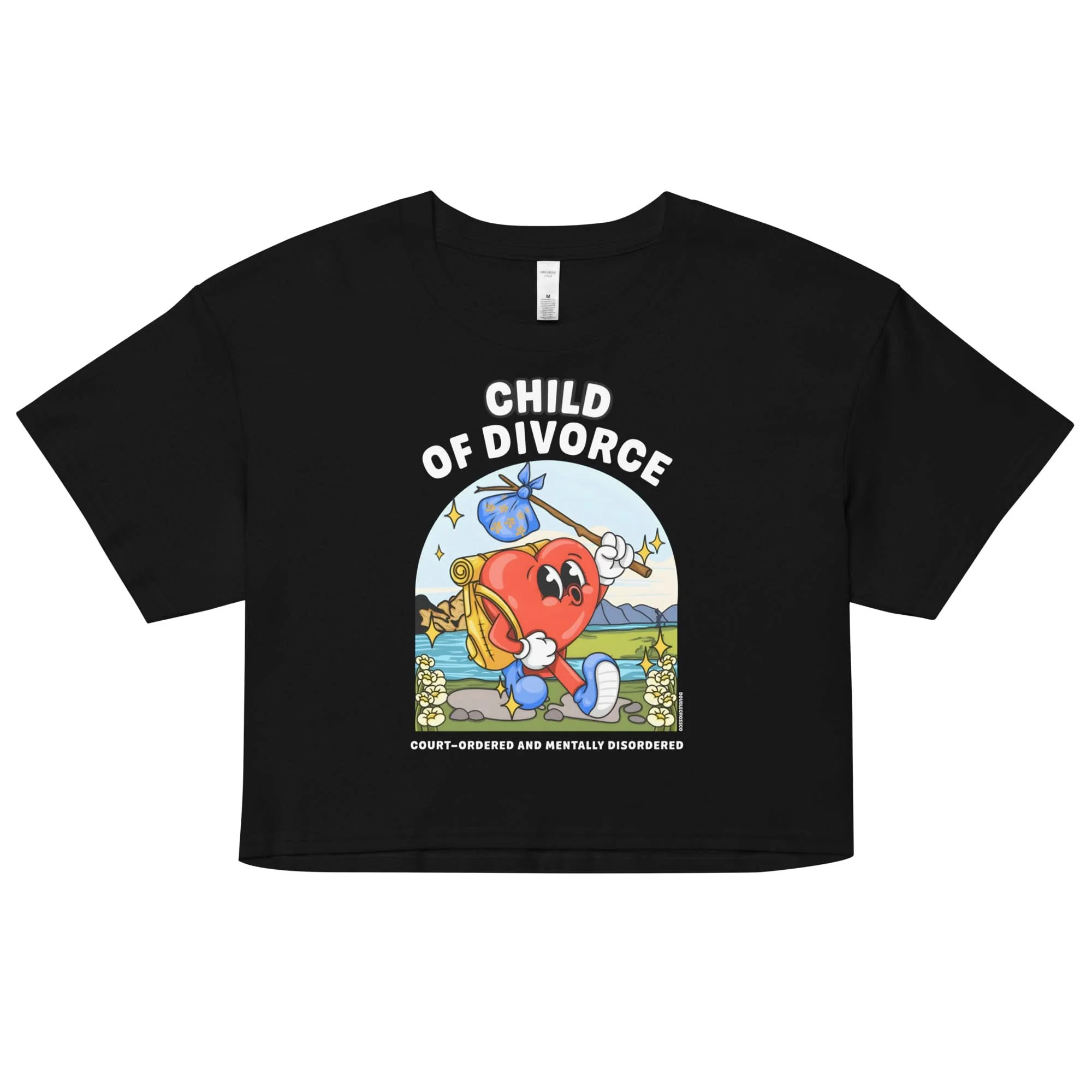 Child Of Divorce Crop Top - Image 8