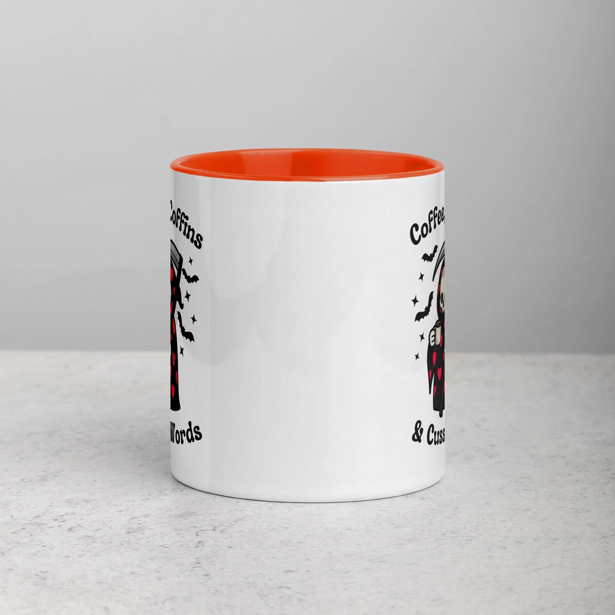Coffee, Coffins, & Cuss Words Mug - Image 13