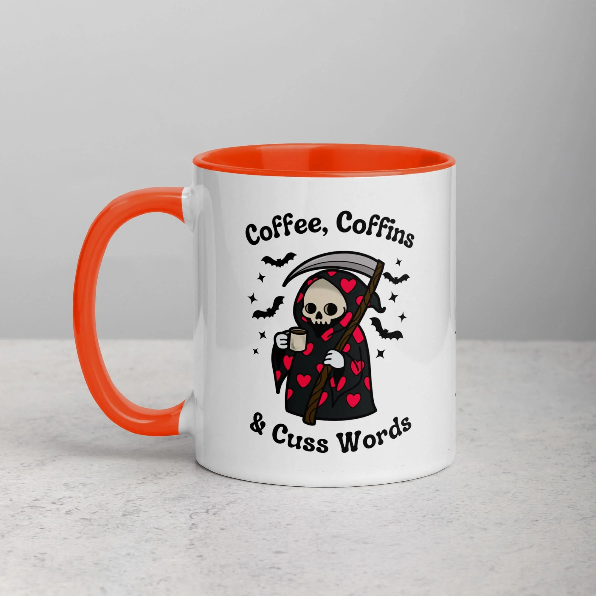 Coffee, Coffins, & Cuss Words Mug - Image 14