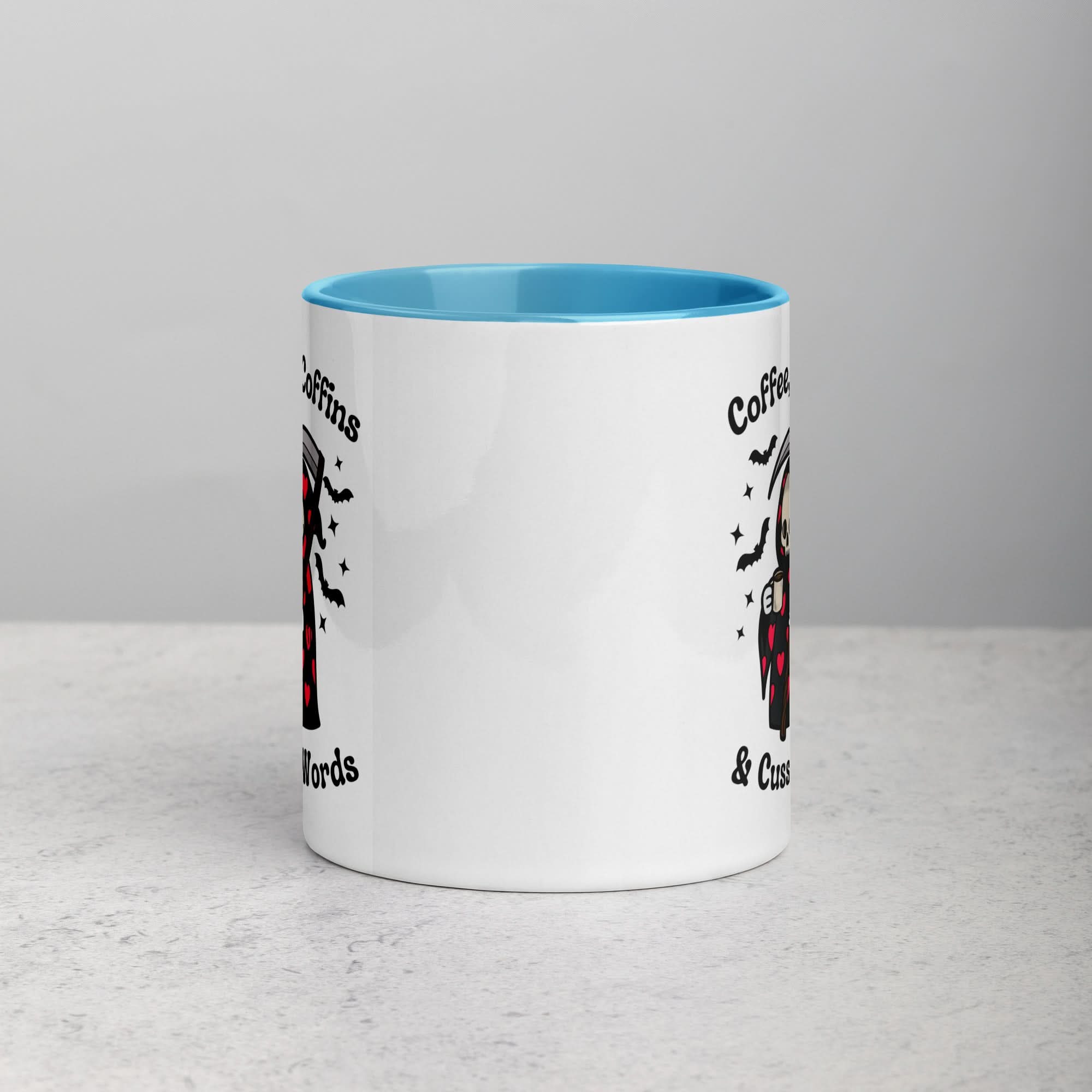 Coffee, Coffins, & Cuss Words Mug - Image 16