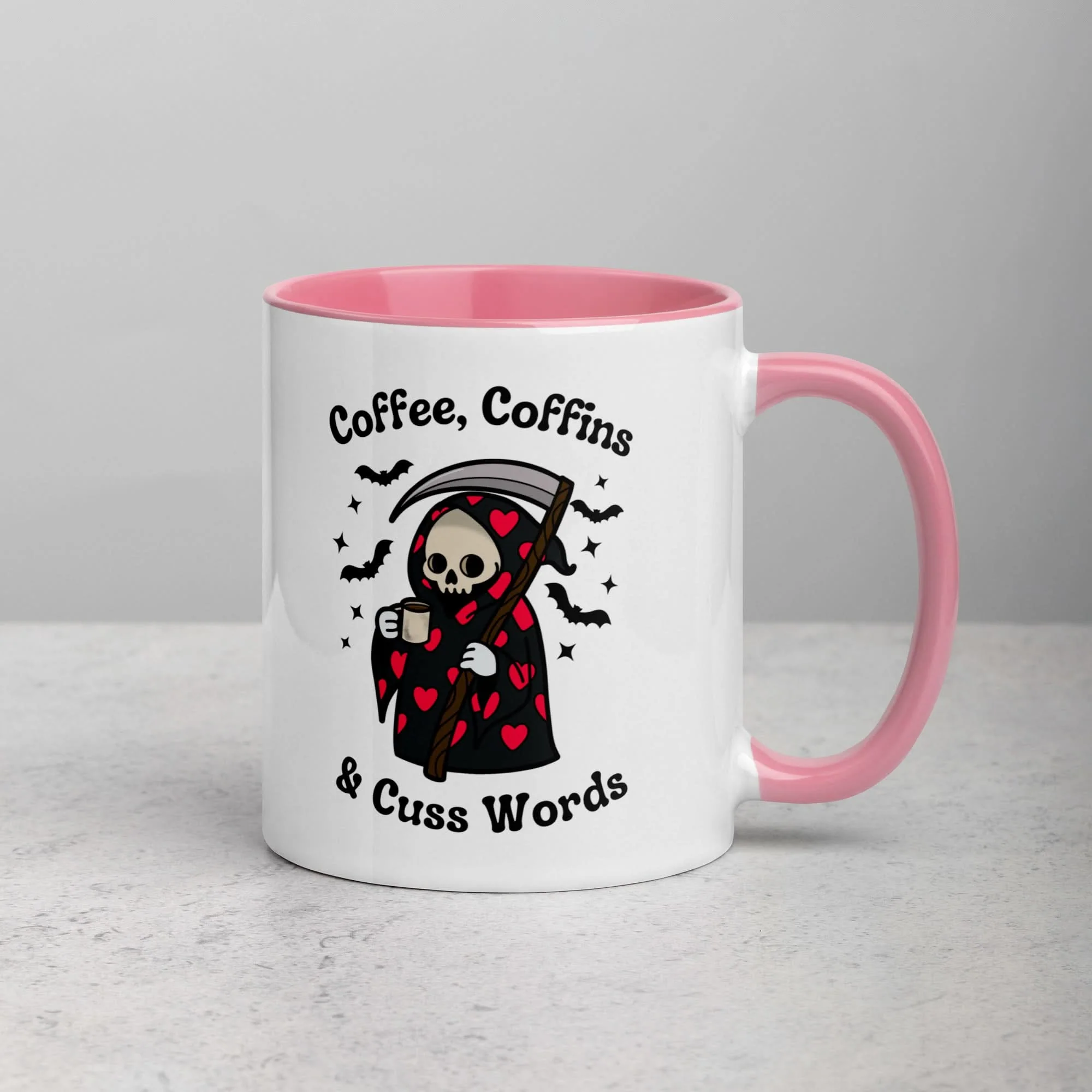 Coffee, Coffins, & Cuss Words Mug - Image 21