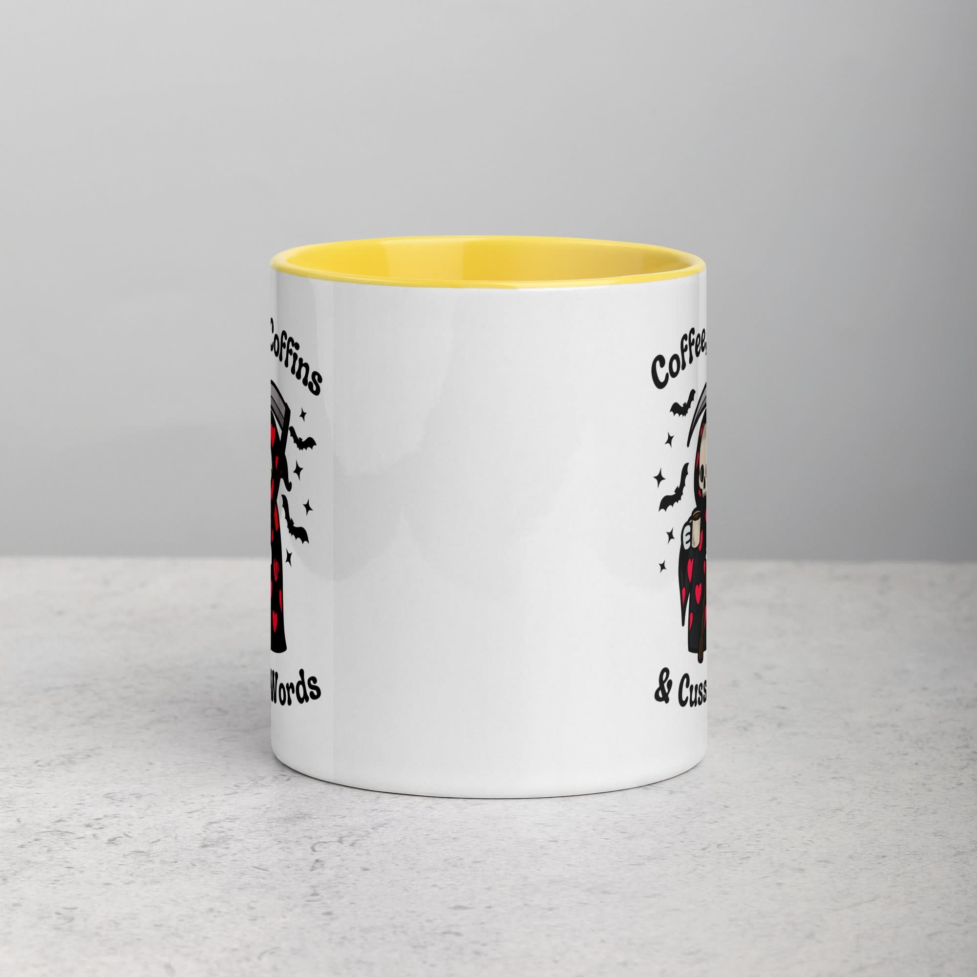 Coffee, Coffins, & Cuss Words Mug - Image 25