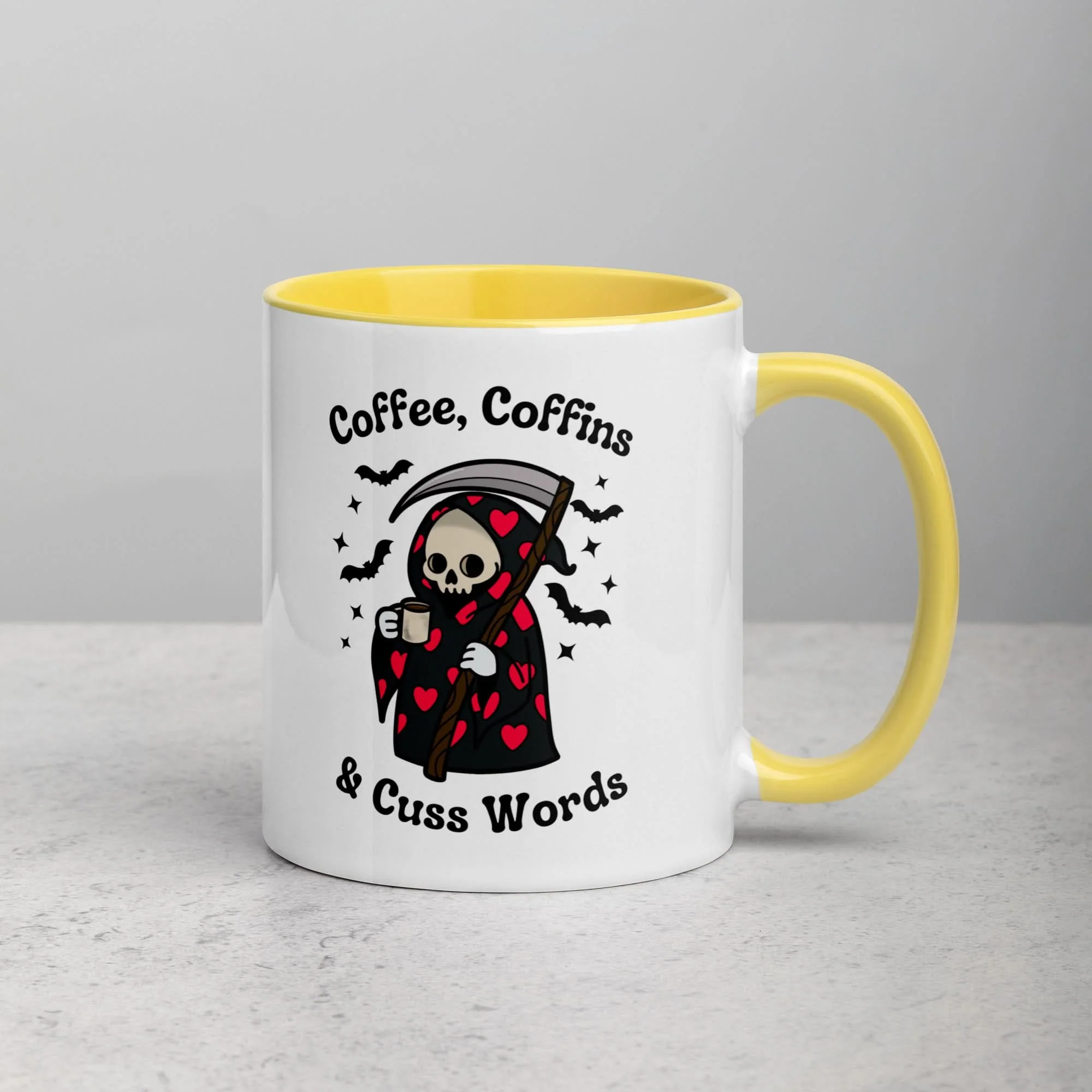 Coffee, Coffins, & Cuss Words Mug - Image 27