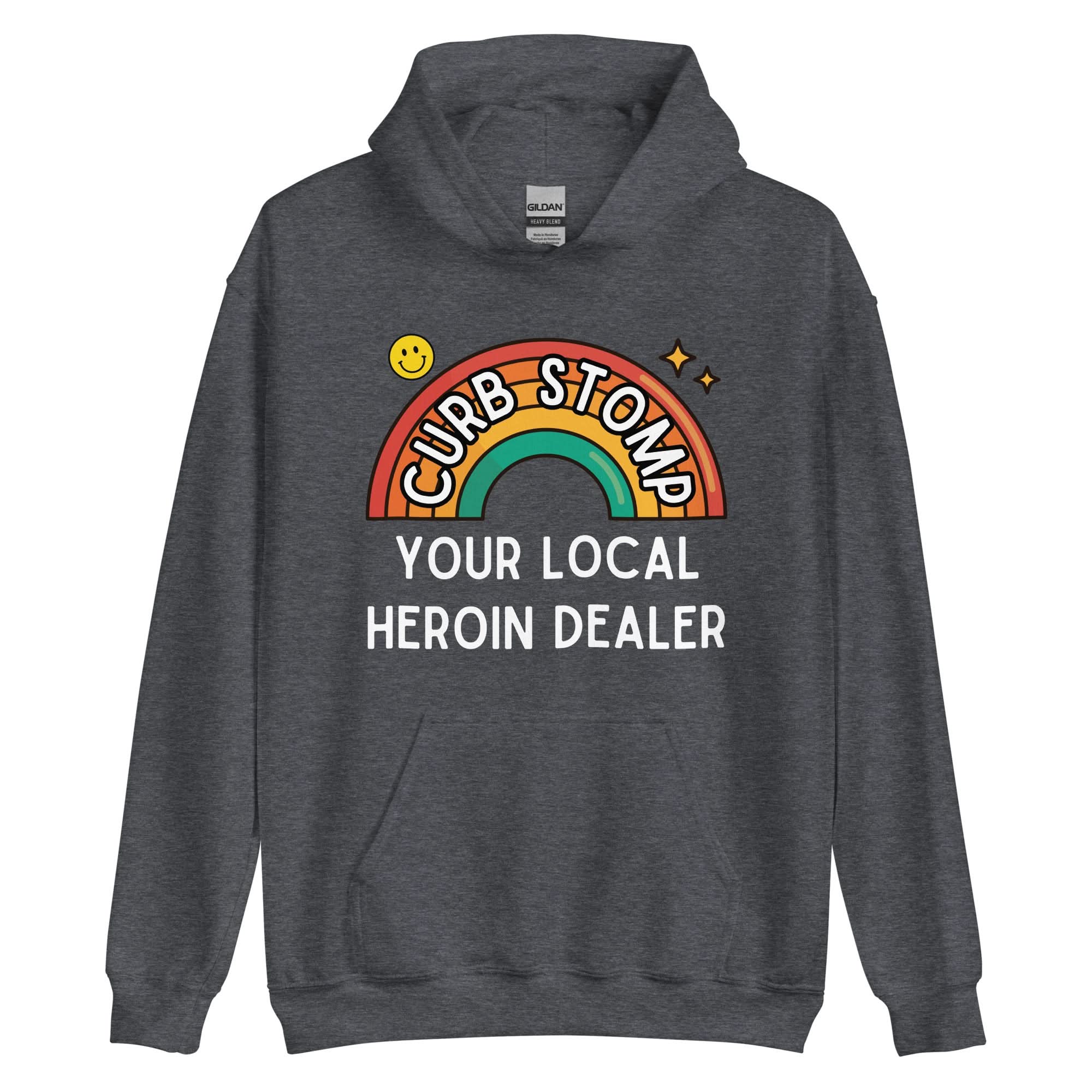 Curb Stomp Your Local Heroin Dealer Hoodie - Image 10