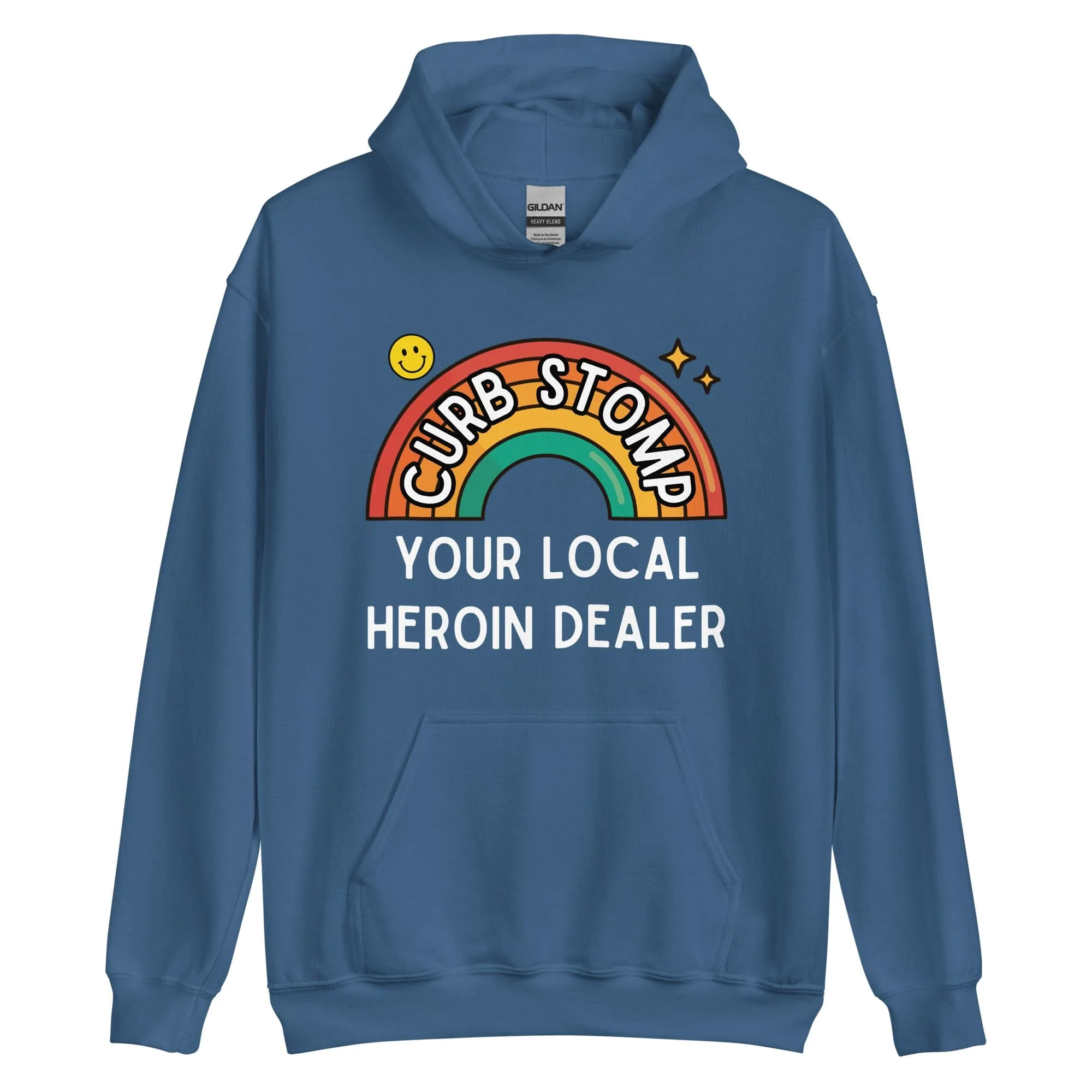 Curb Stomp Your Local Heroin Dealer Hoodie - Image 11