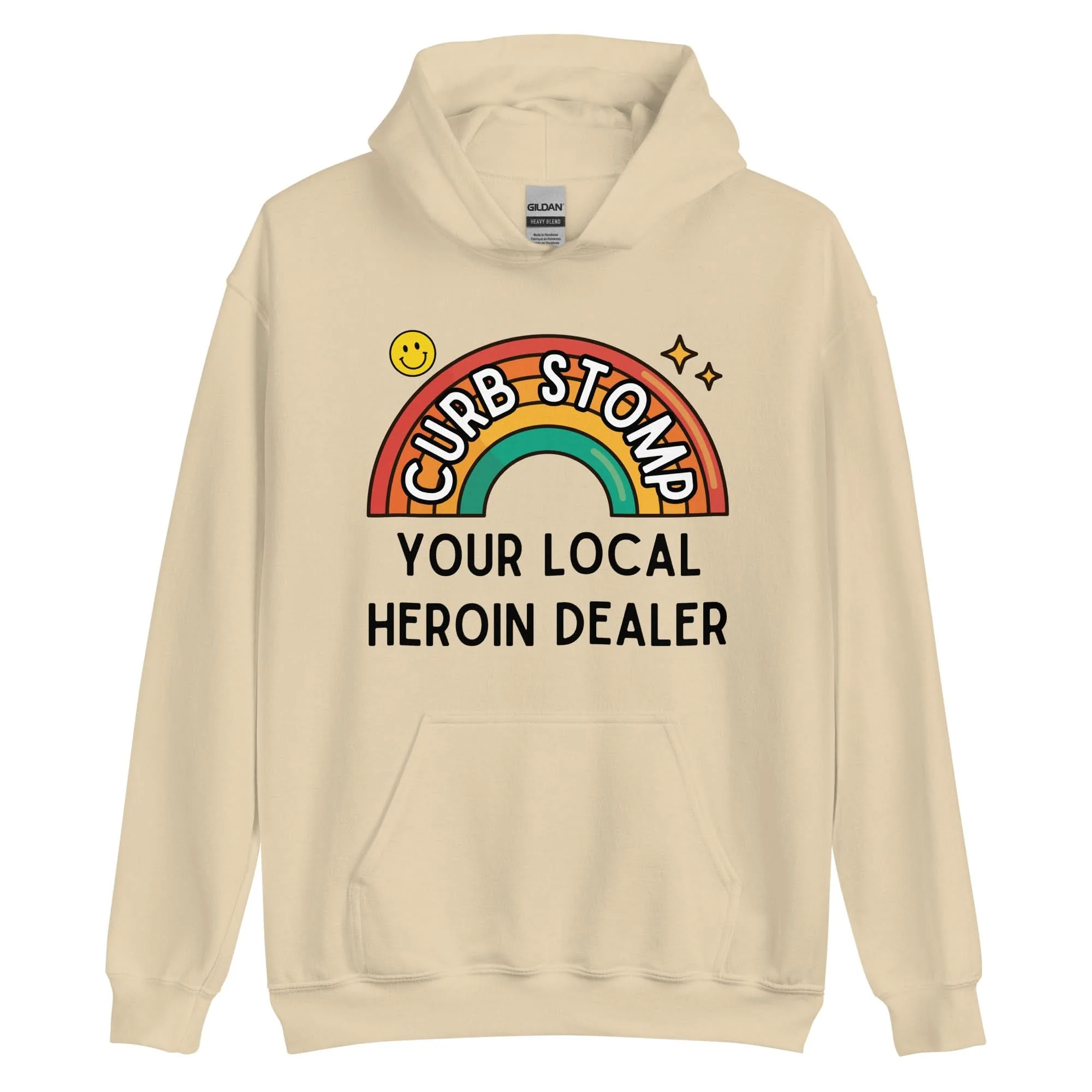 Curb Stomp Your Local Heroin Dealer Hoodie - Image 3