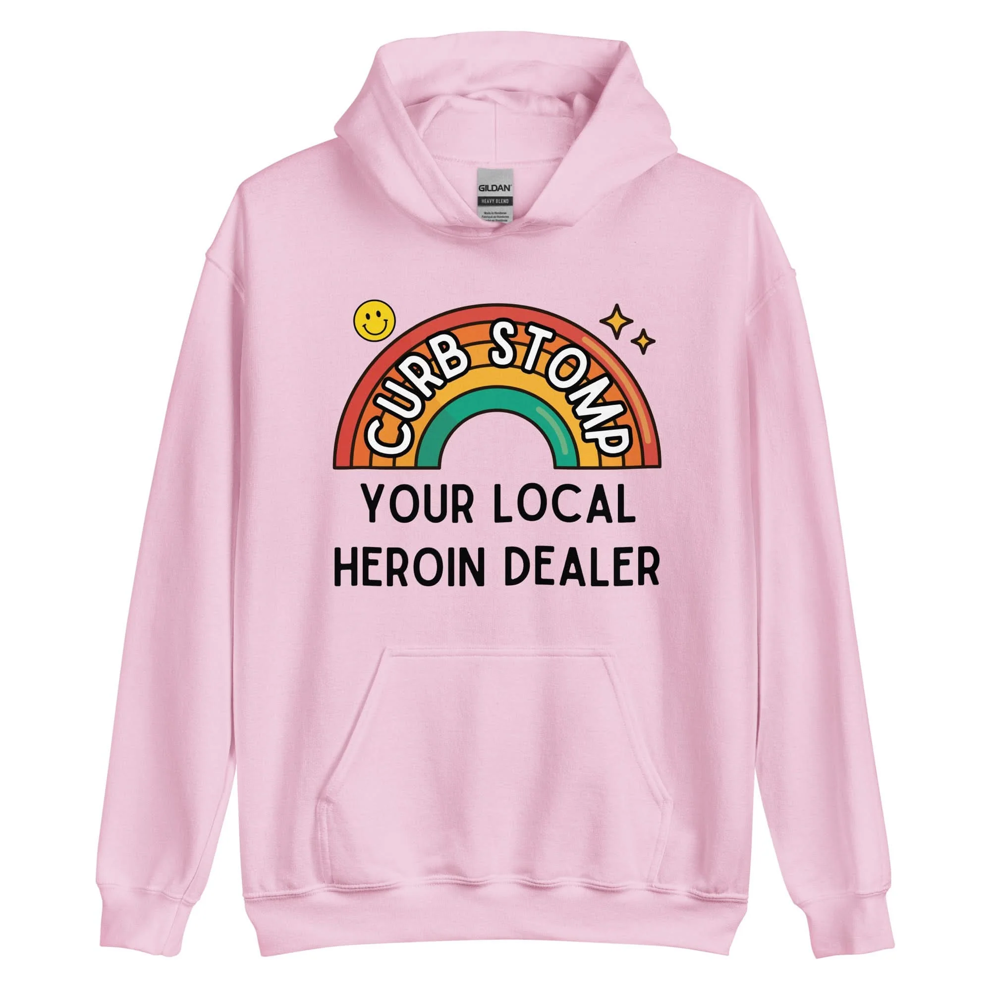 Curb Stomp Your Local Heroin Dealer Hoodie - Image 4