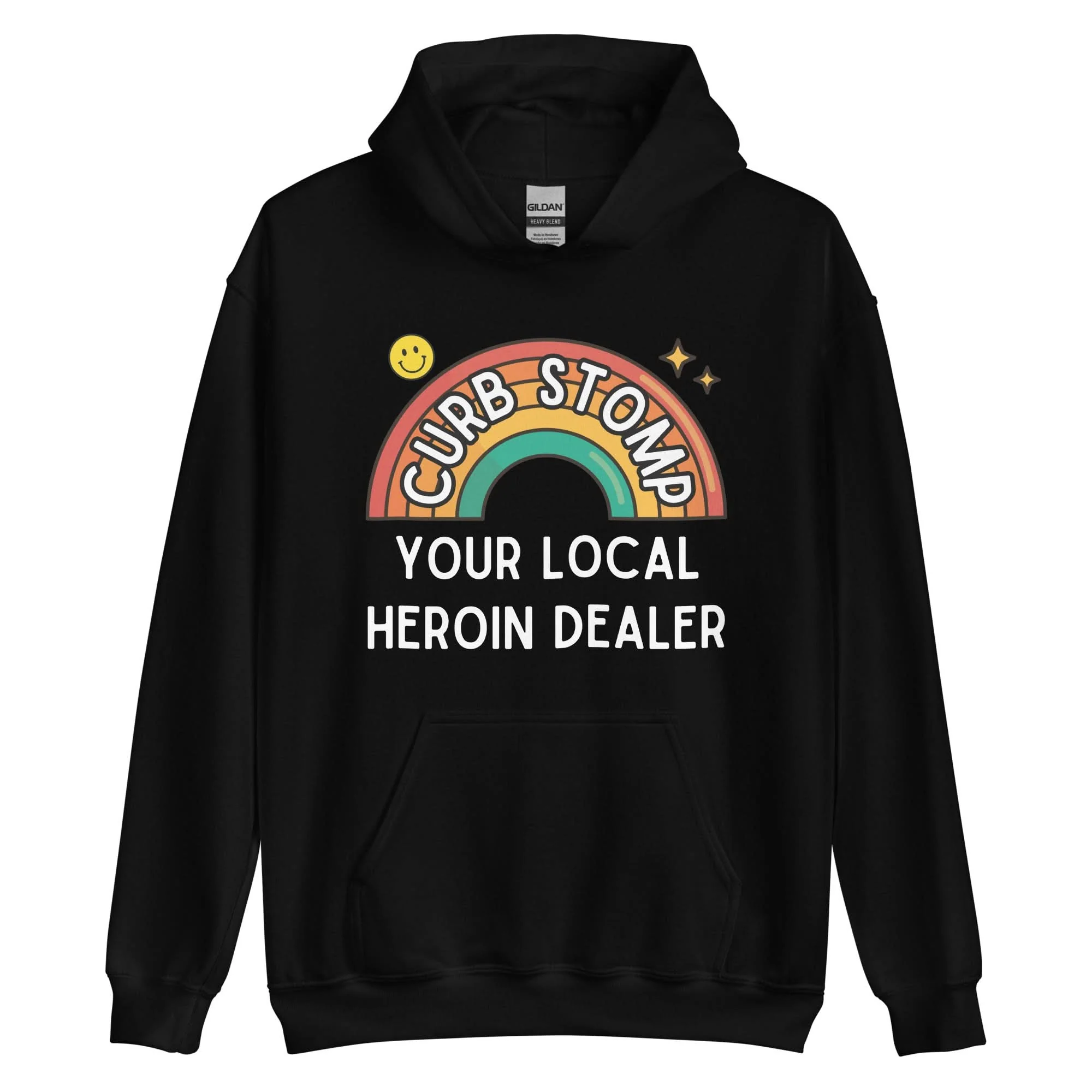 Curb Stomp Your Local Heroin Dealer Hoodie - Image 6