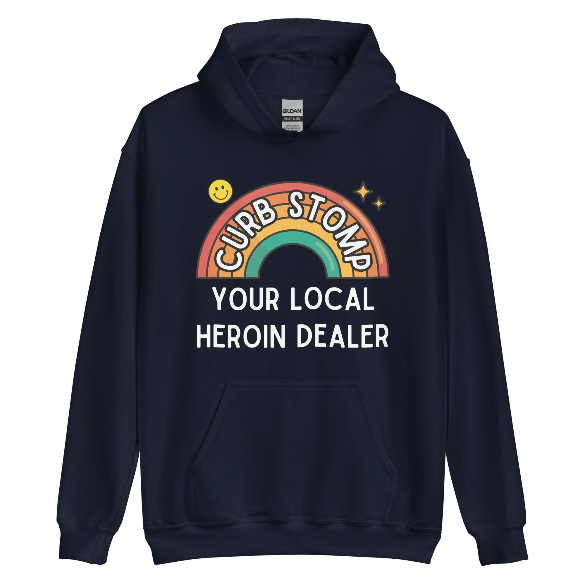 Curb Stomp Your Local Heroin Dealer Hoodie - Image 7