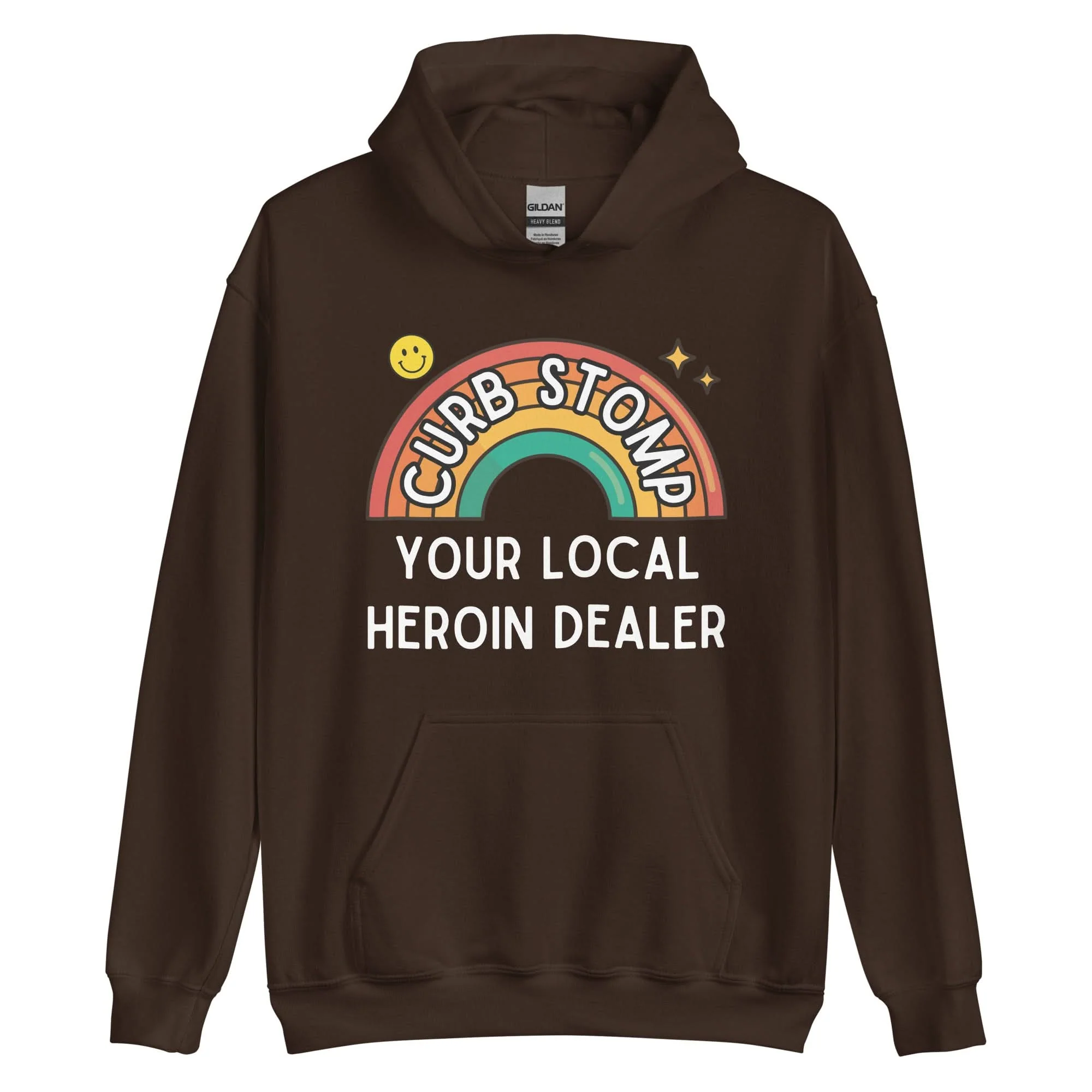 Curb Stomp Your Local Heroin Dealer Hoodie - Image 9