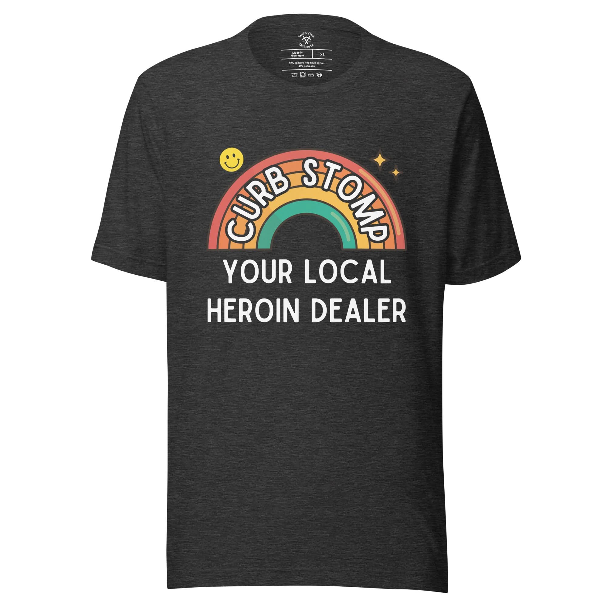 Curb Stomp Your Local Heroin Dealer T-Shirt - Image 10