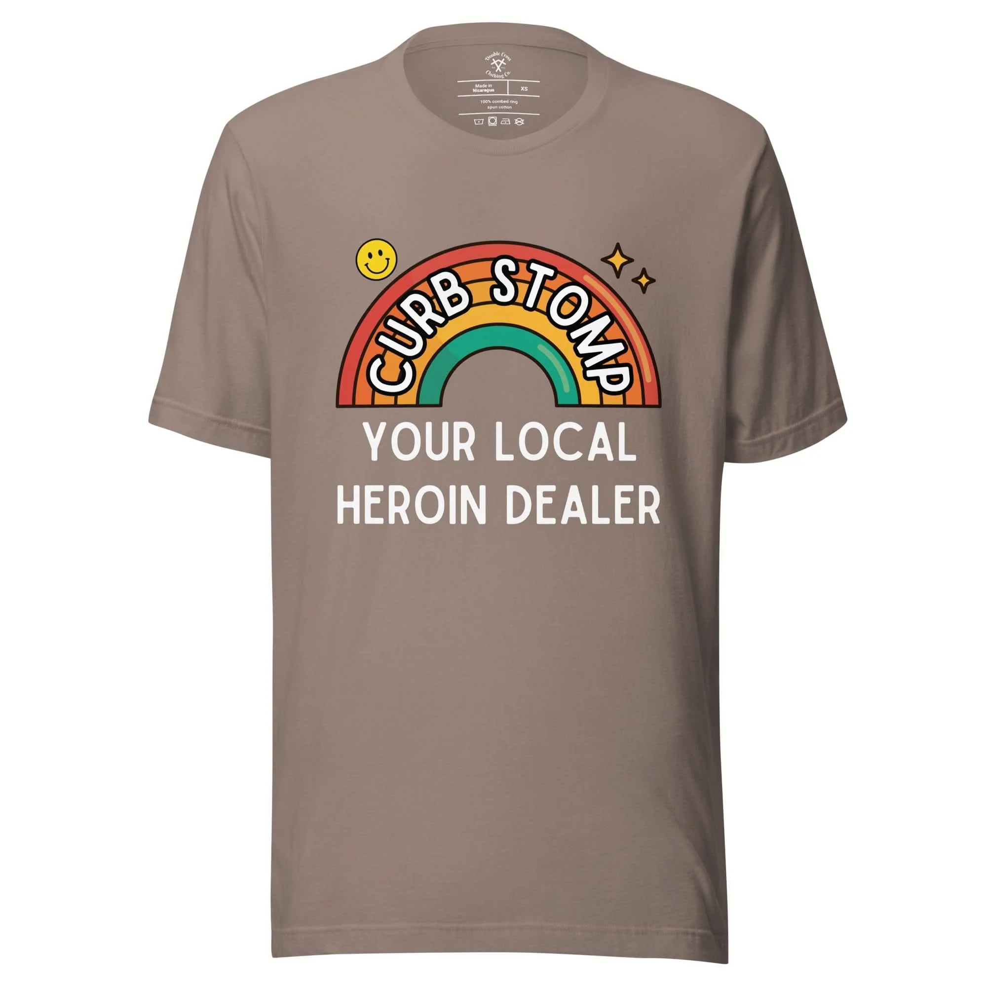 Curb Stomp Your Local Heroin Dealer T-Shirt - Image 12