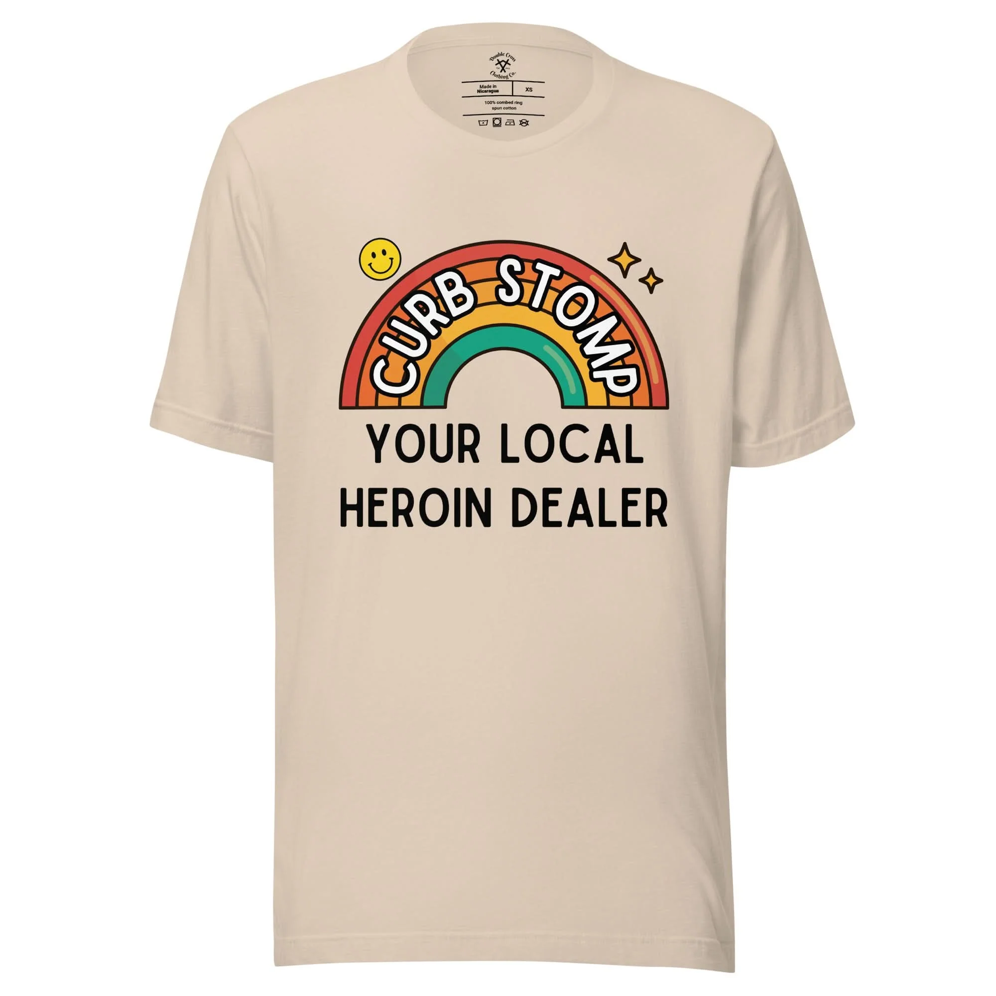 Curb Stomp Your Local Heroin Dealer T-Shirt - Image 3