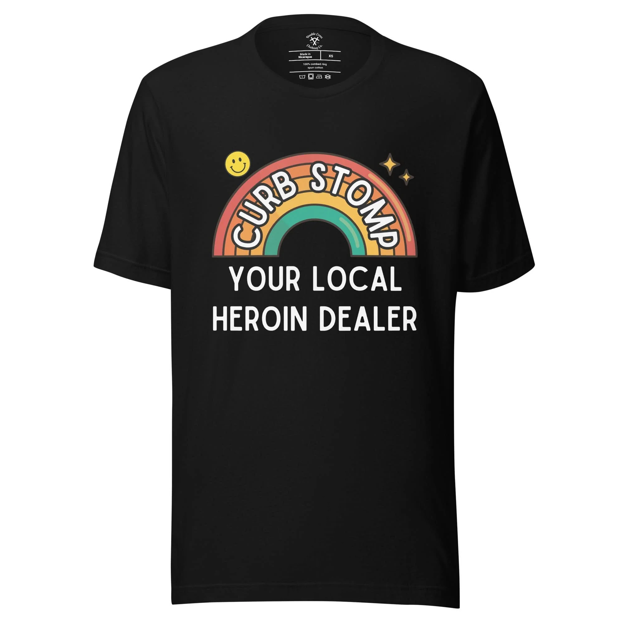Curb Stomp Your Local Heroin Dealer T-Shirt - Image 6