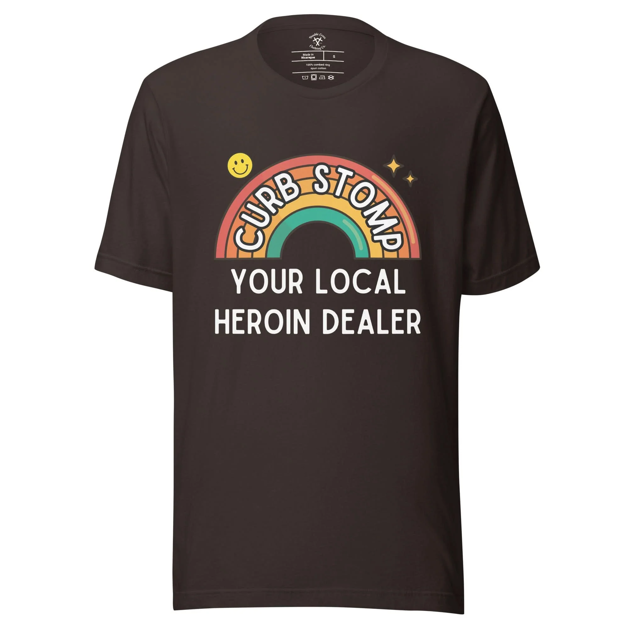 Curb Stomp Your Local Heroin Dealer T-Shirt - Image 8
