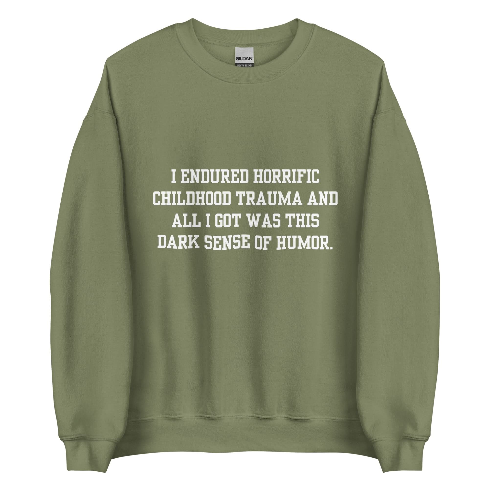 Dark Sense Of Humor Crewneck - Image 13