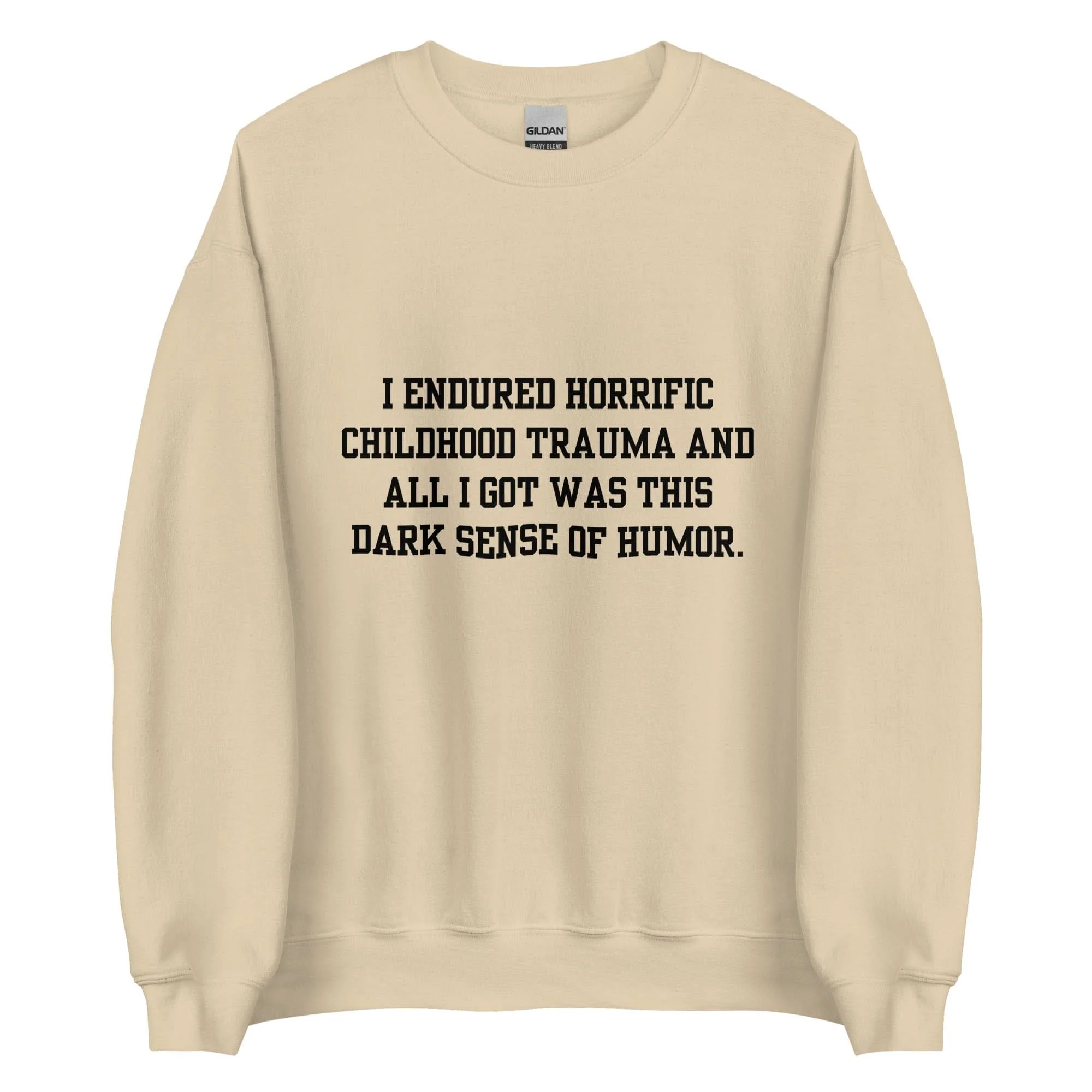 Dark Sense Of Humor Crewneck - Image 4