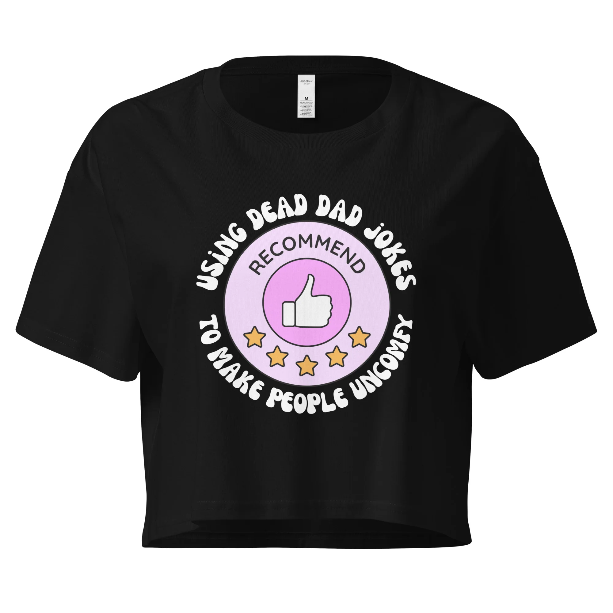 Dead Dad Jokes Crop Top - Image 10