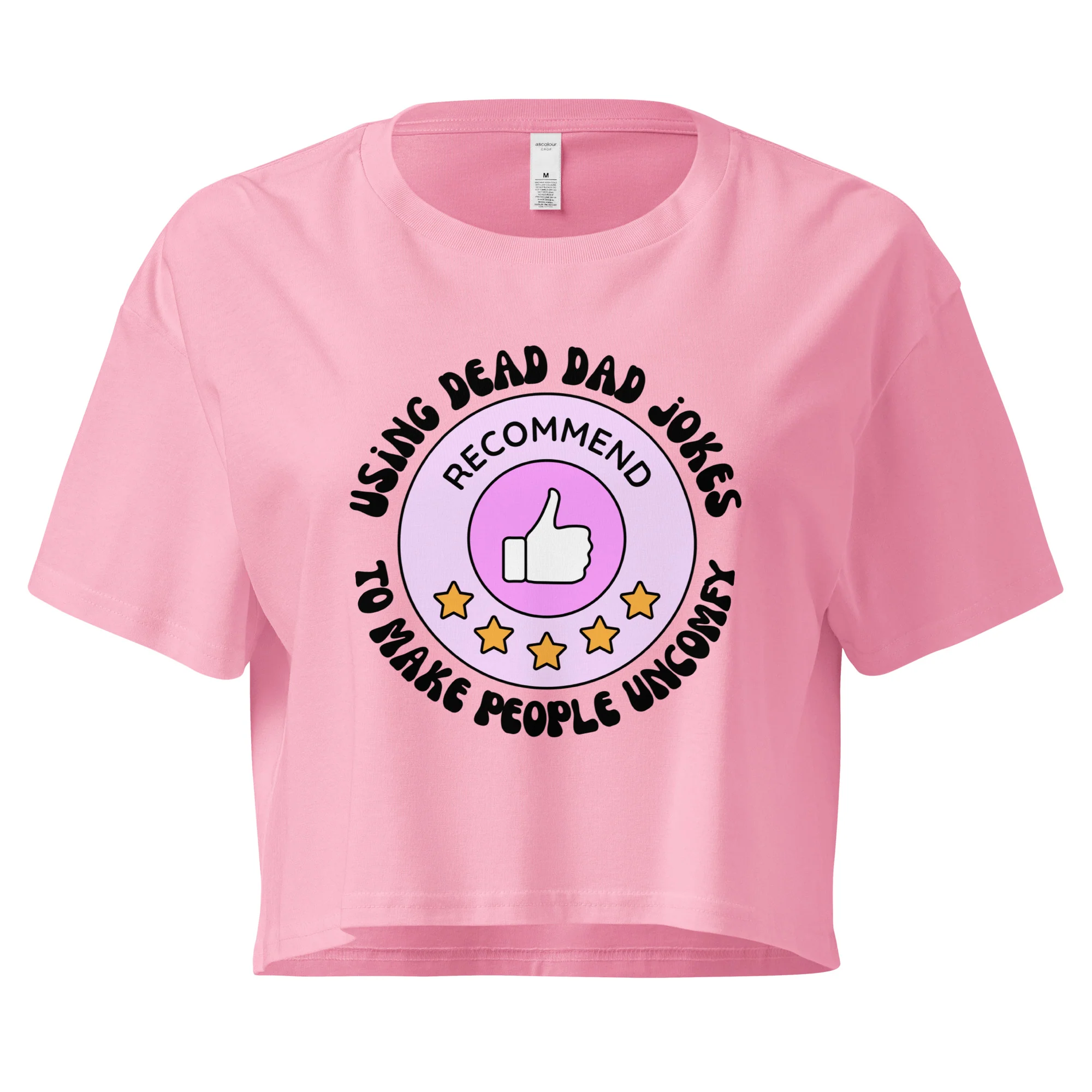 Dead Dad Jokes Crop Top - Image 3