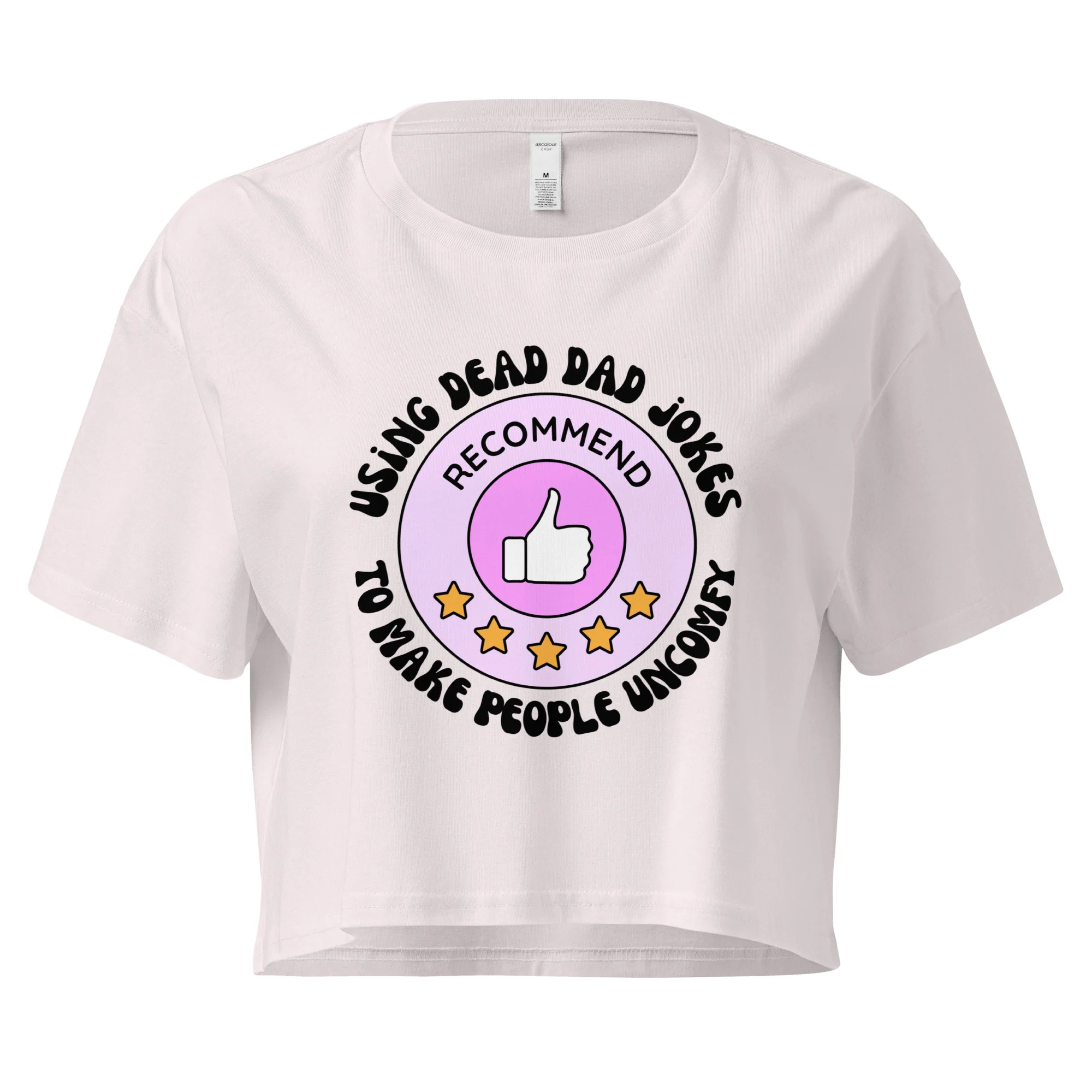 Dead Dad Jokes Crop Top - Image 6