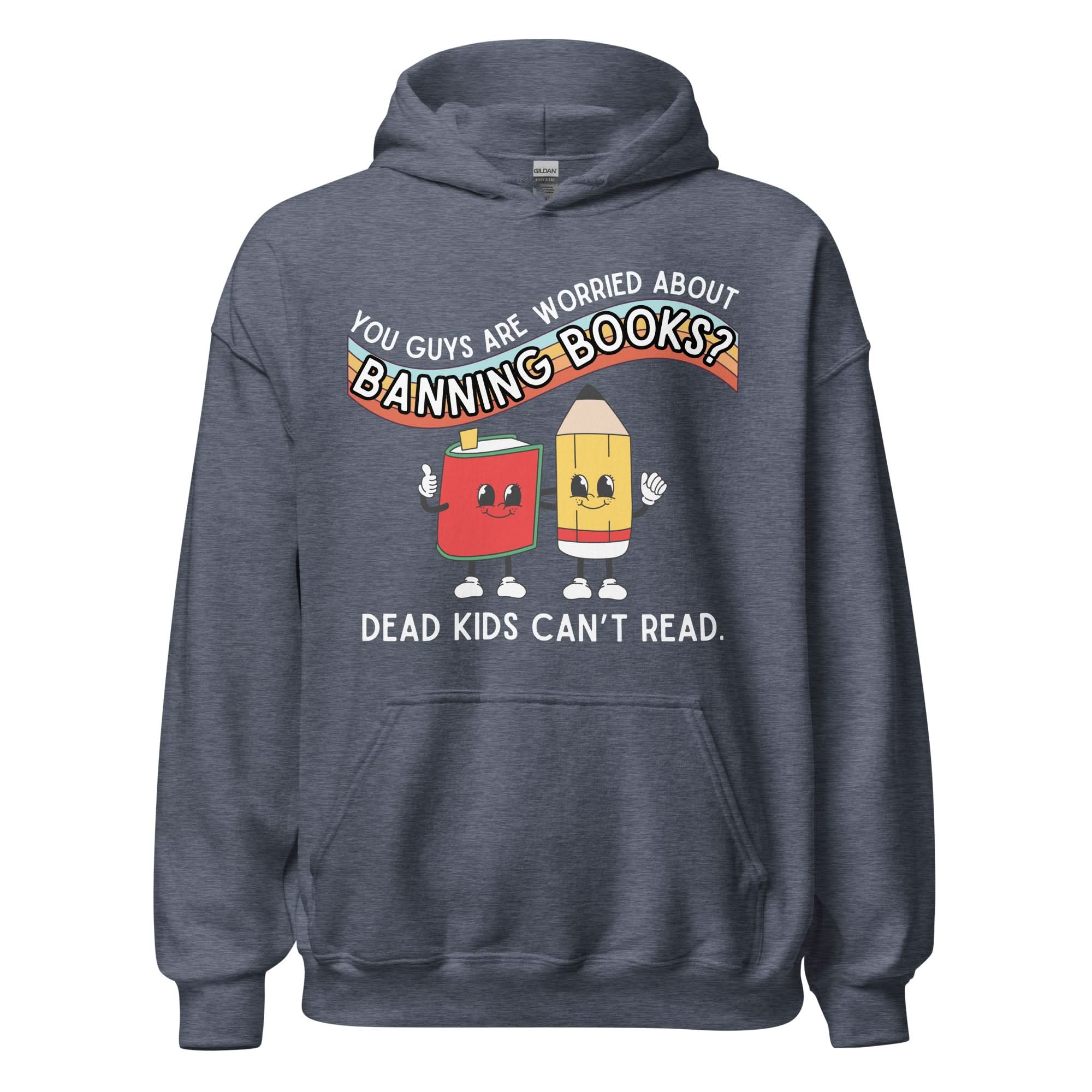 Dead Kids Can't Read Hoodie - Image 12