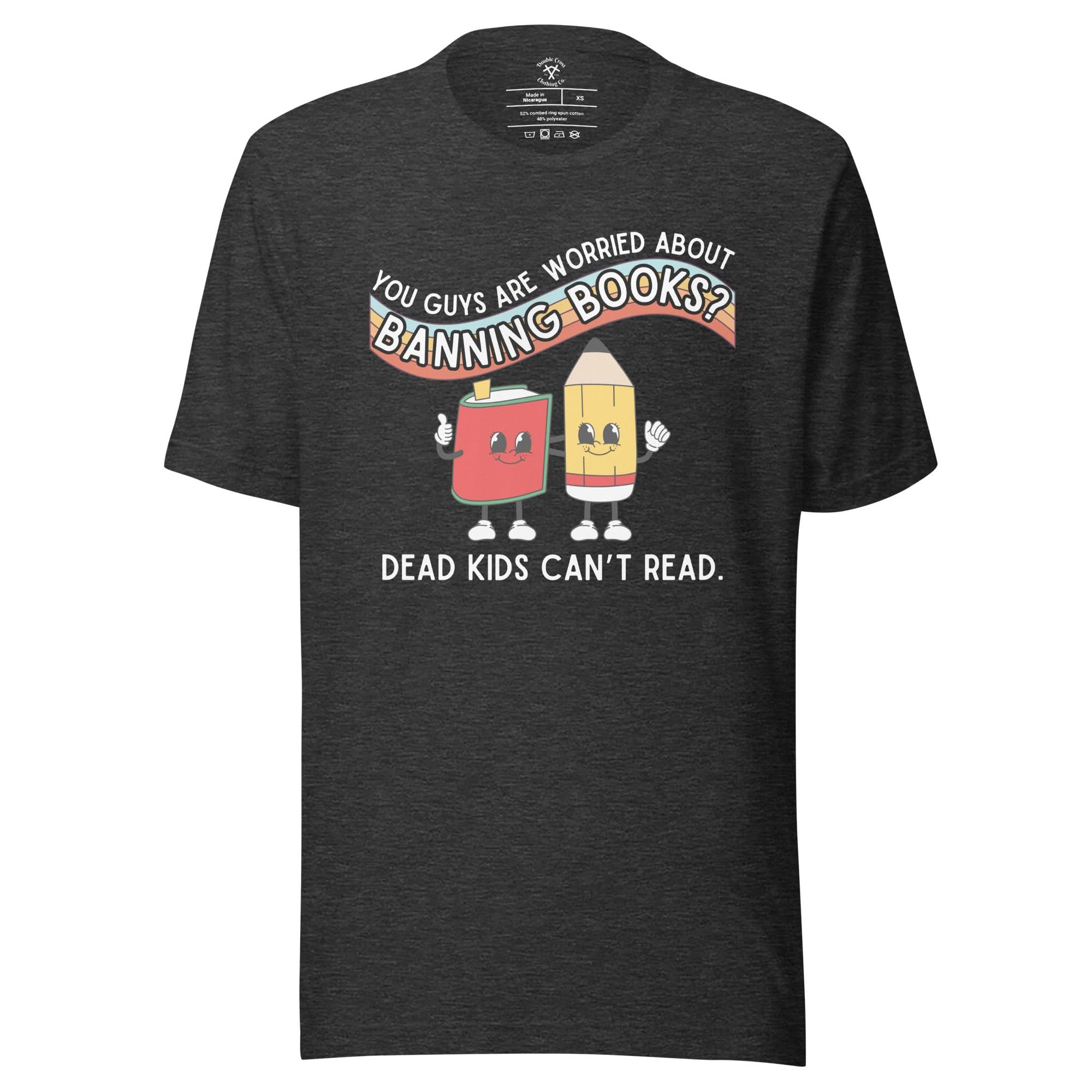 Dead Kids Can't Read T-Shirt - Image 10