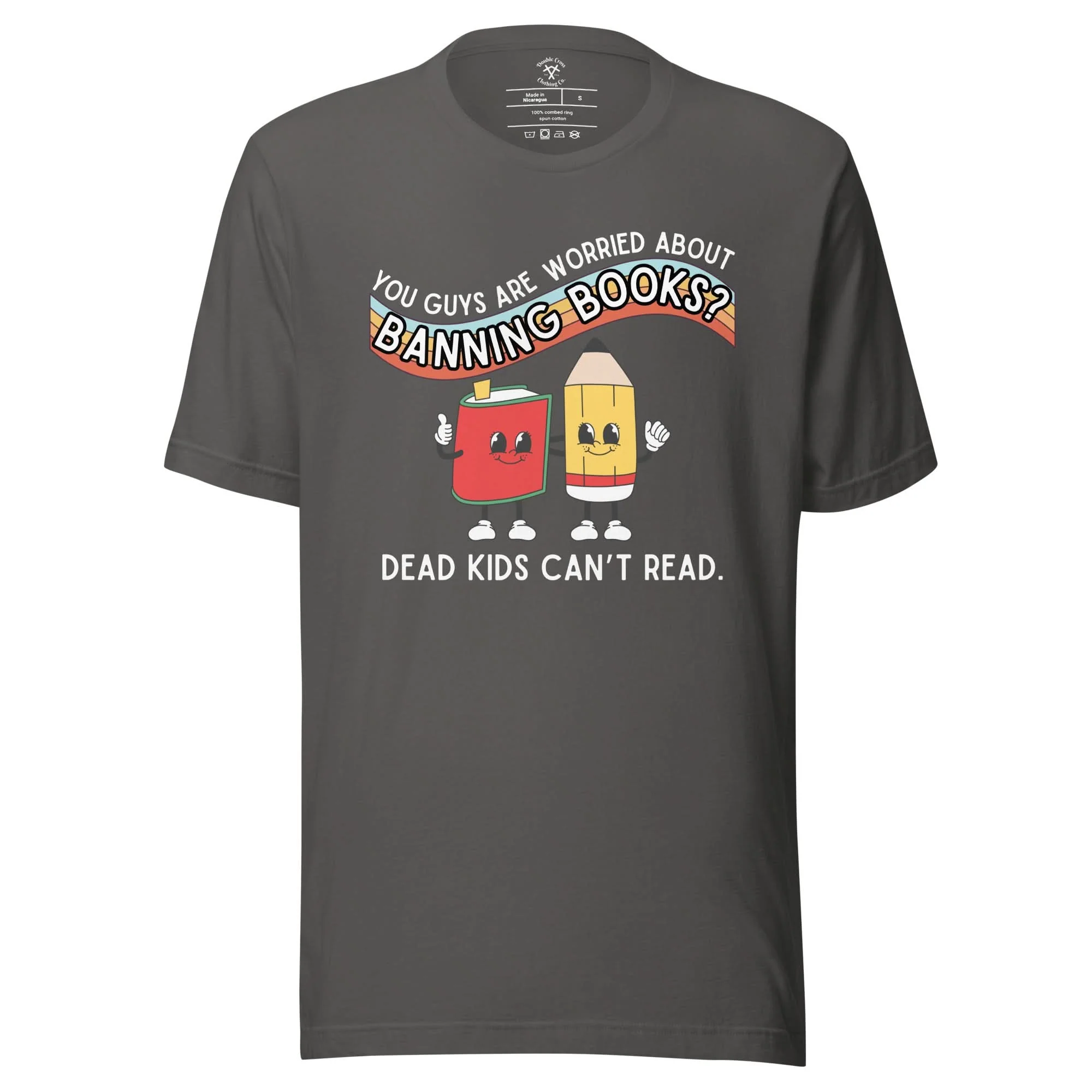 Dead Kids Can't Read T-Shirt - Image 11