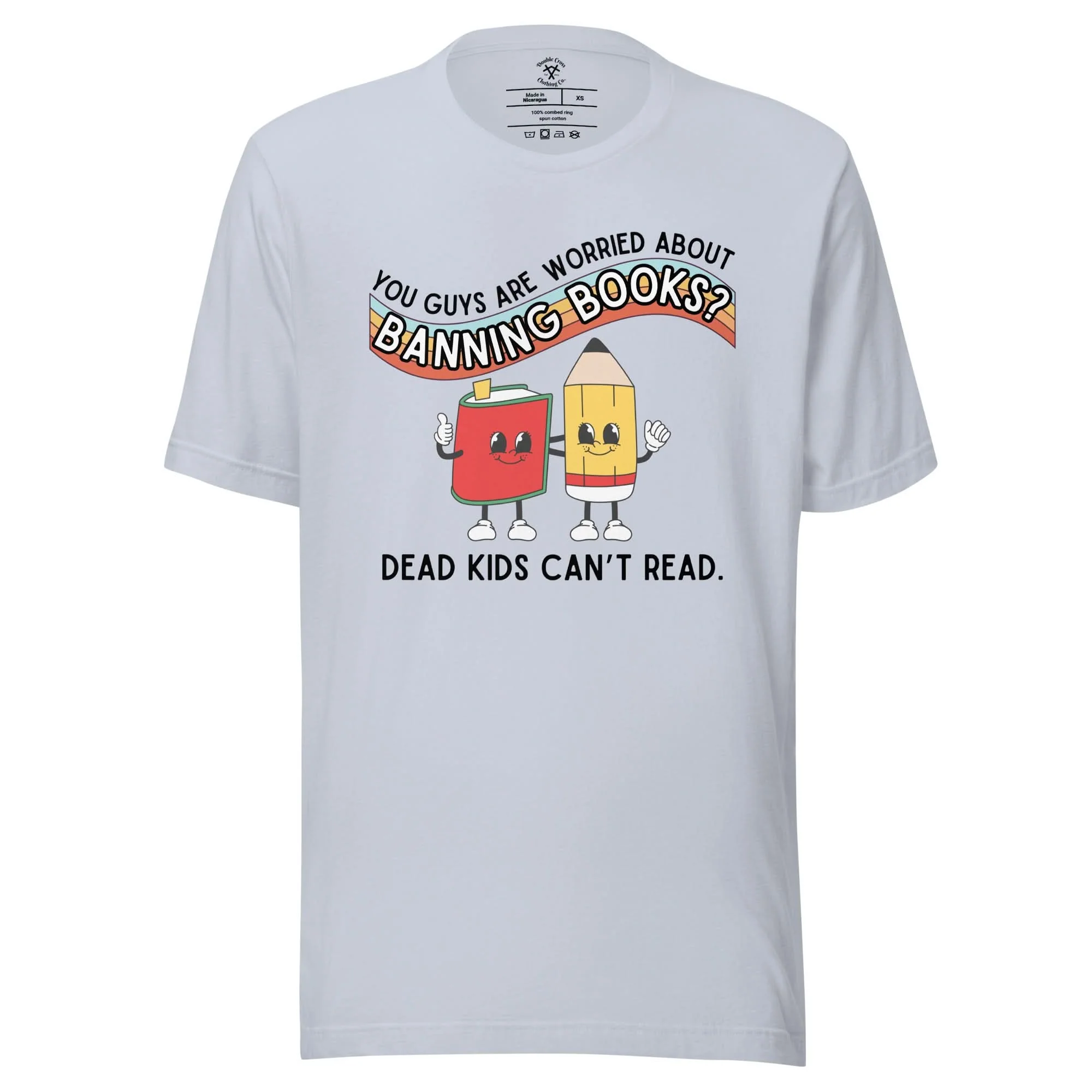 Dead Kids Can't Read T-Shirt - Image 3