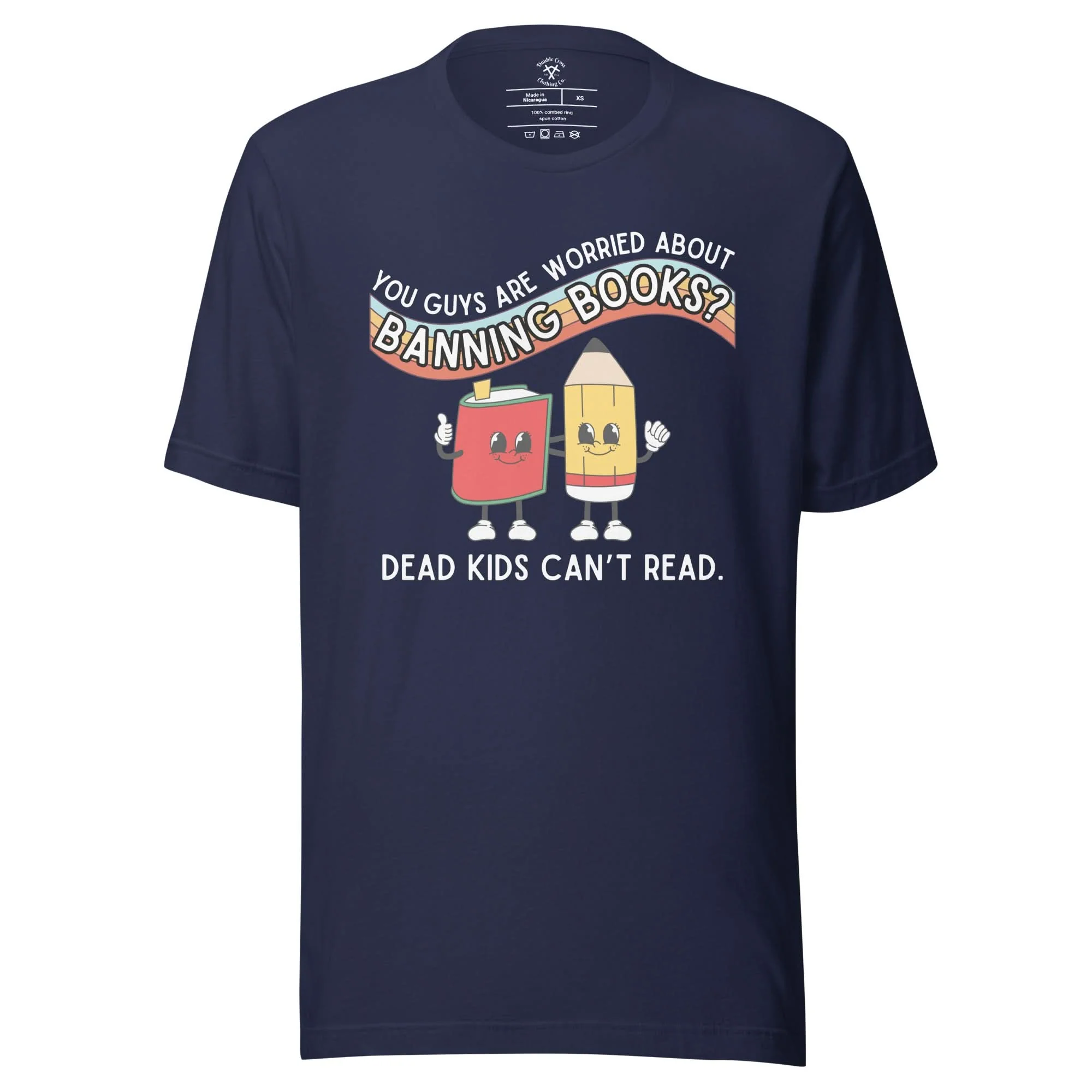 Dead Kids Can't Read T-Shirt - Image 8