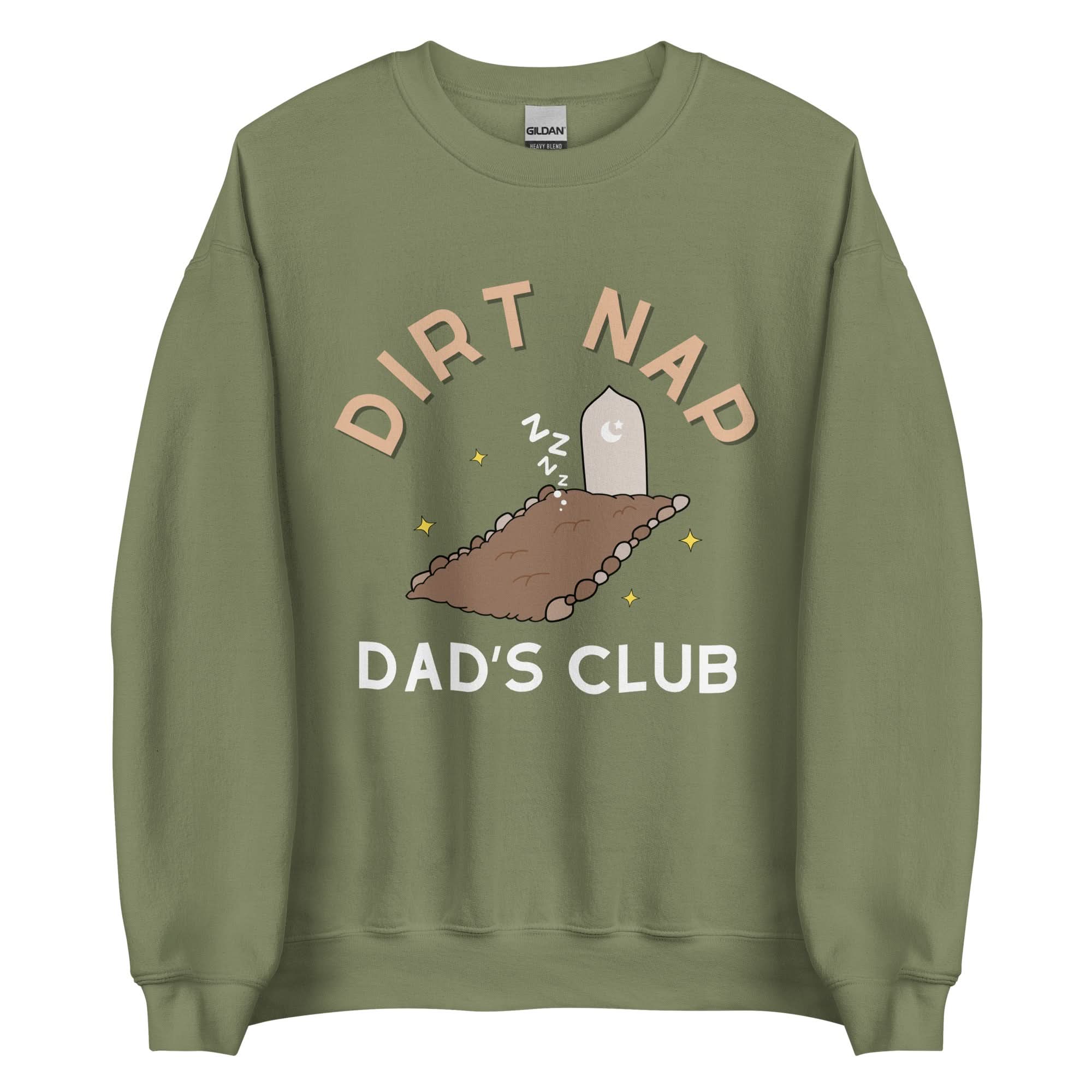 Dirt Nap Dad's Club Crewneck - Image 13