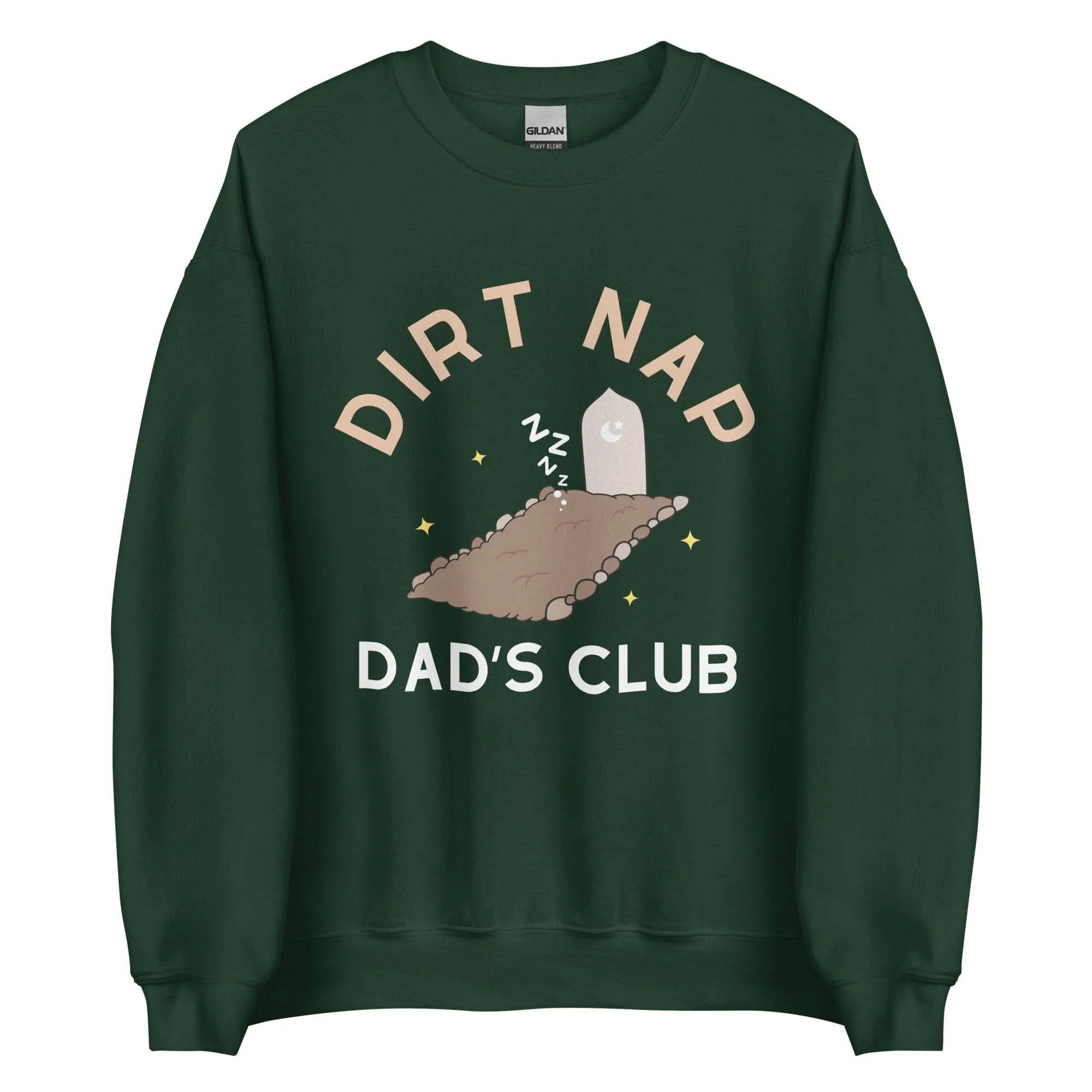 Dirt Nap Dad's Club Crewneck - Image 14