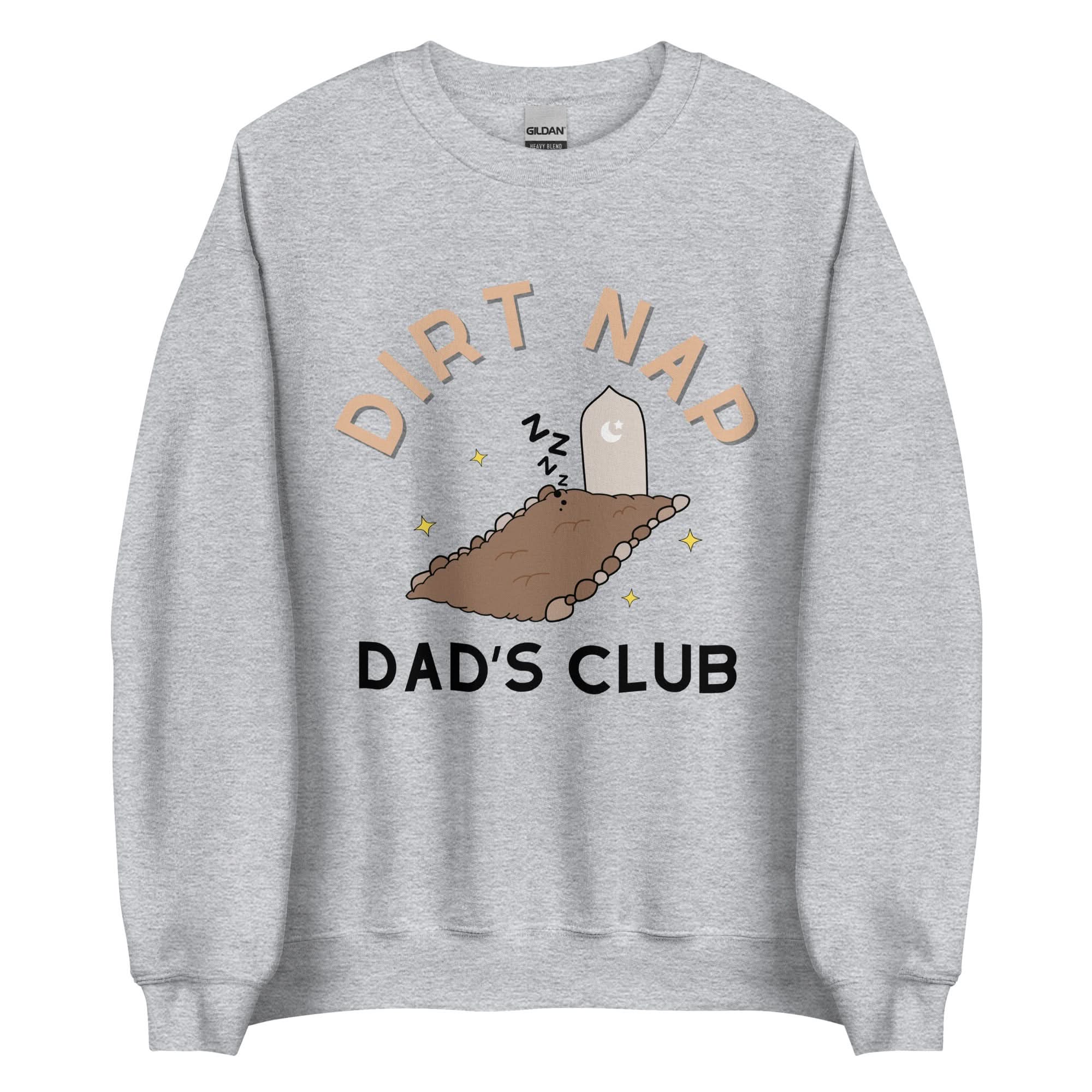 Dirt Nap Dad's Club Crewneck - Image 3
