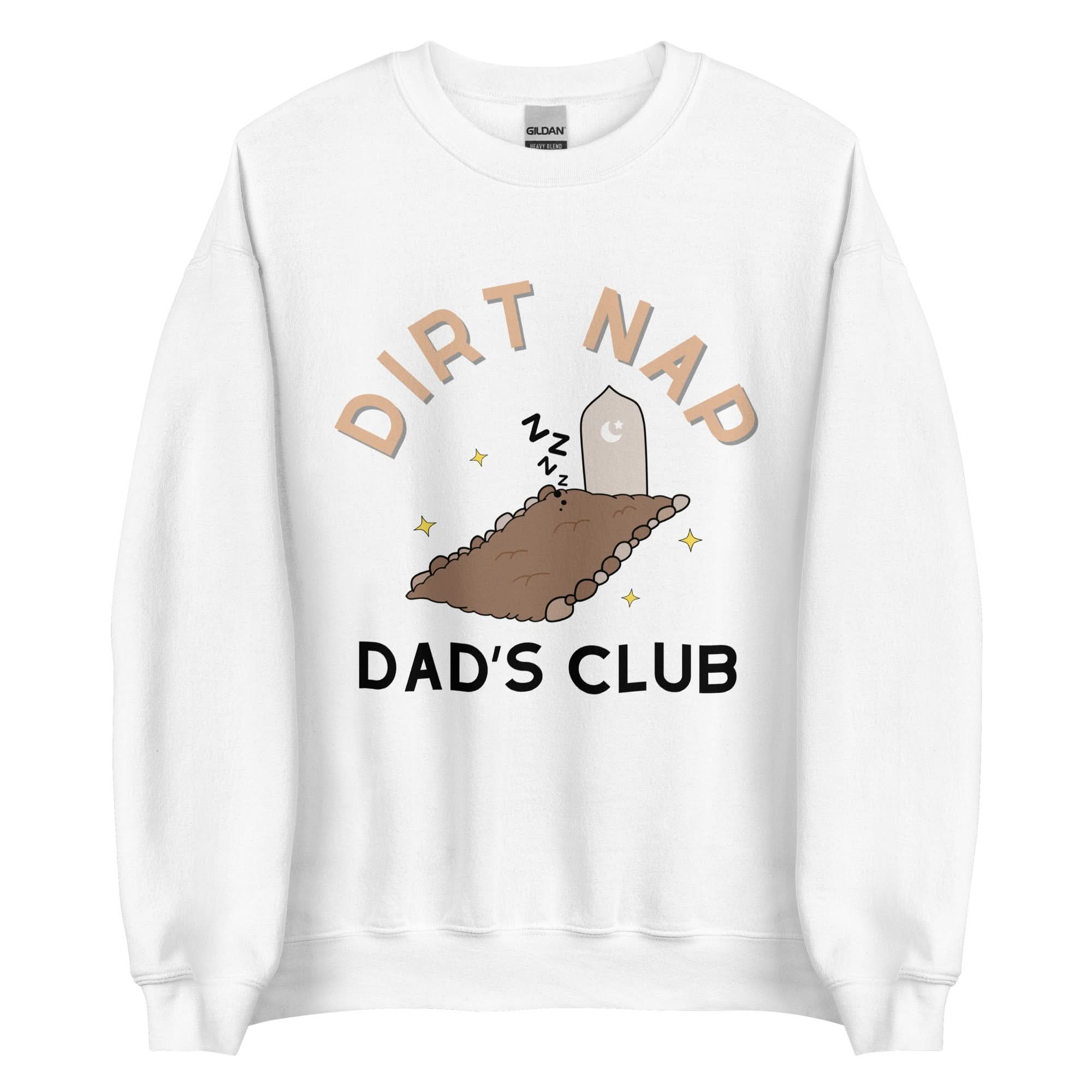Dirt Nap Dad's Club Crewneck - Image 7