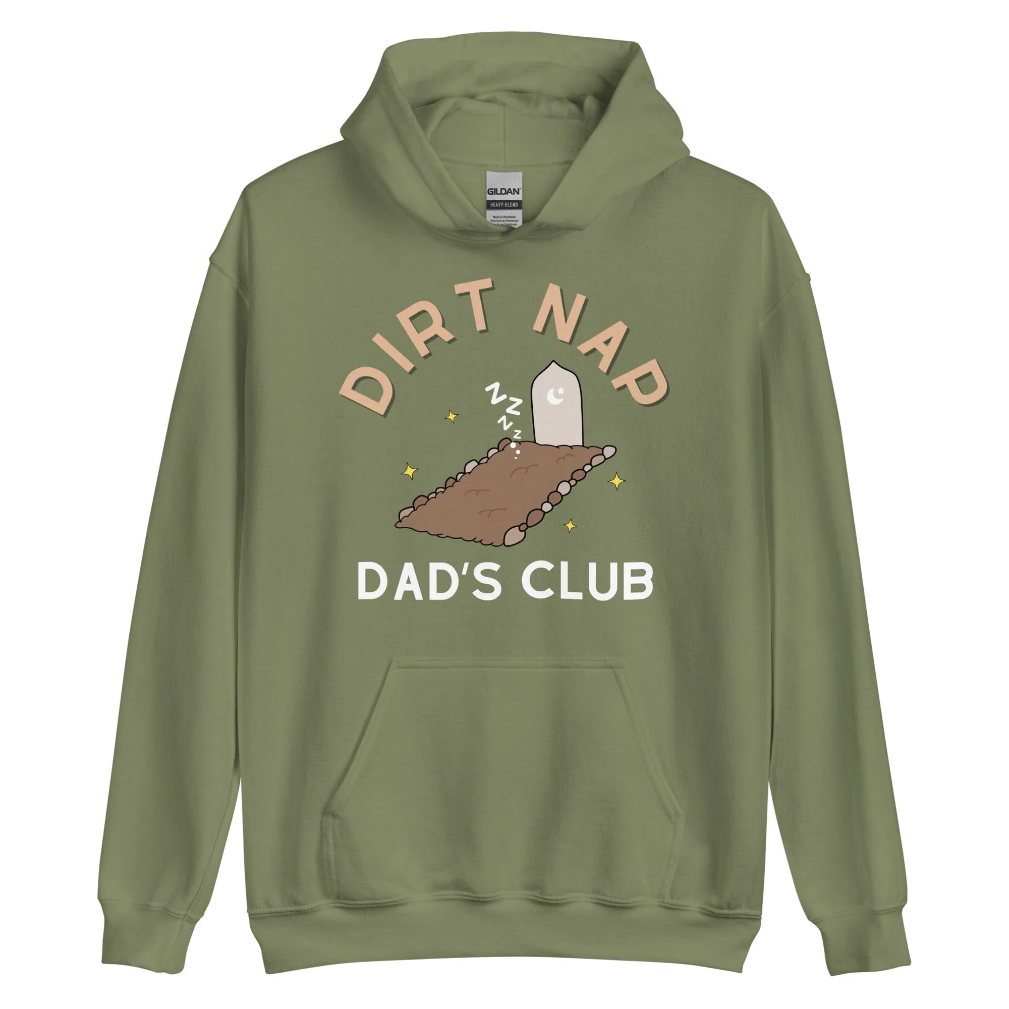 Dirt Nap Dad's Club Hoodie - Image 13