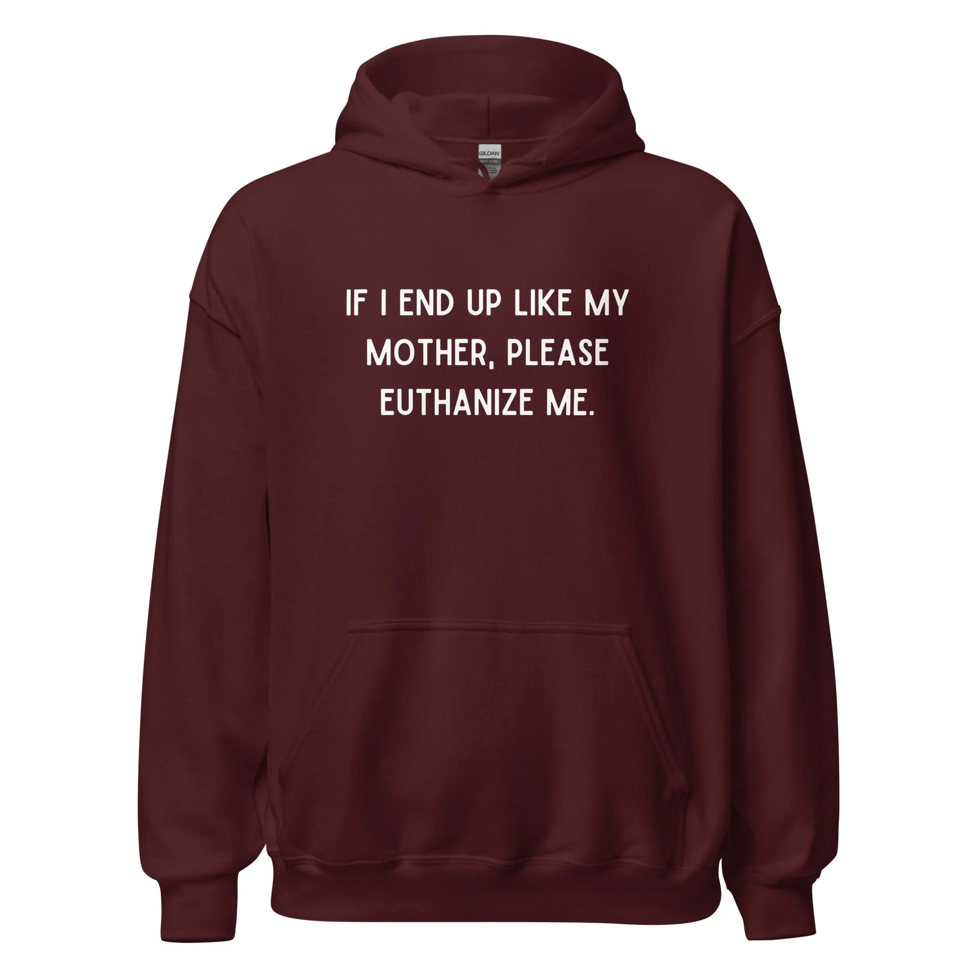 Euthanize Me Mom Hoodie - Image 3