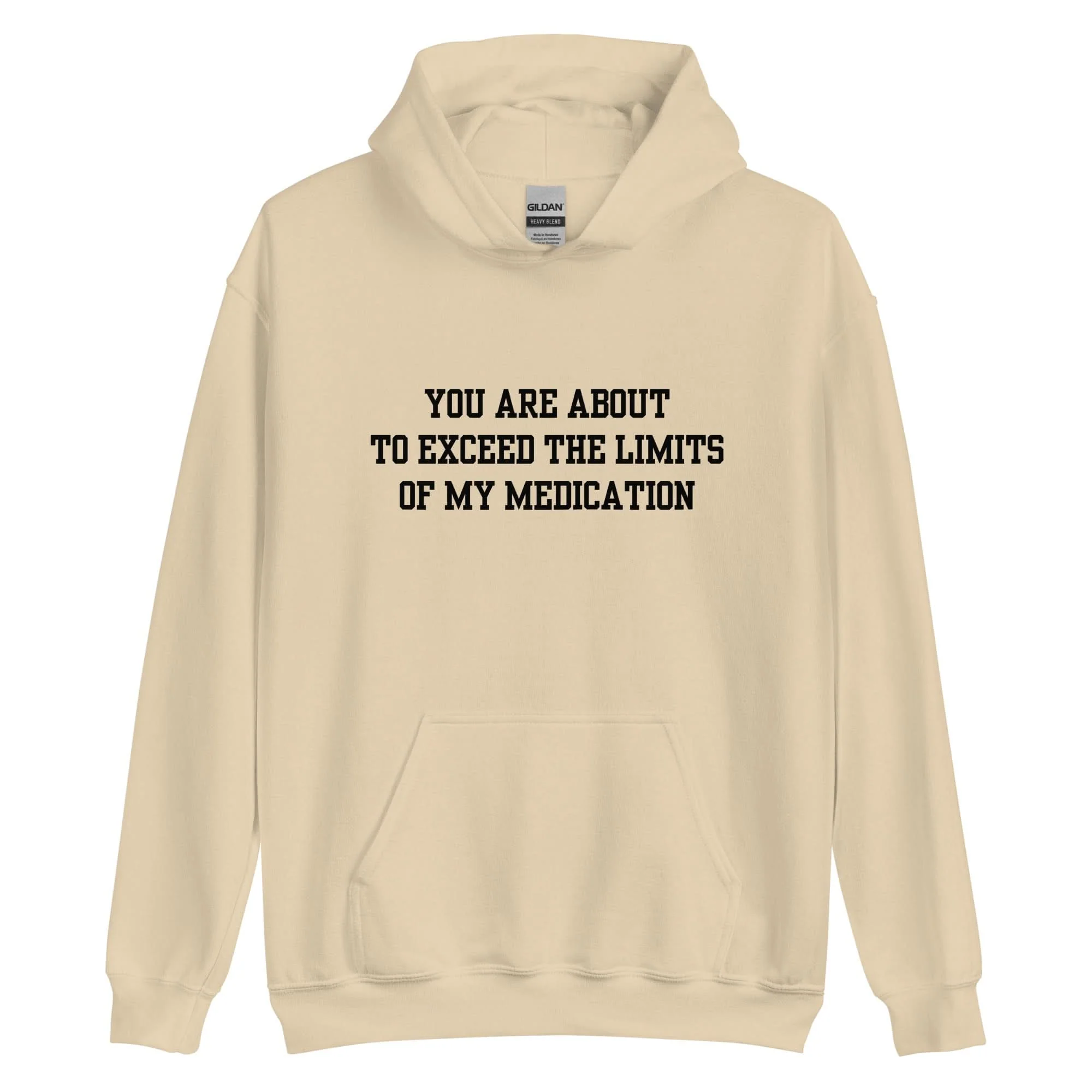 Exceed The Limits Of My Medication Hoodie - Image 3