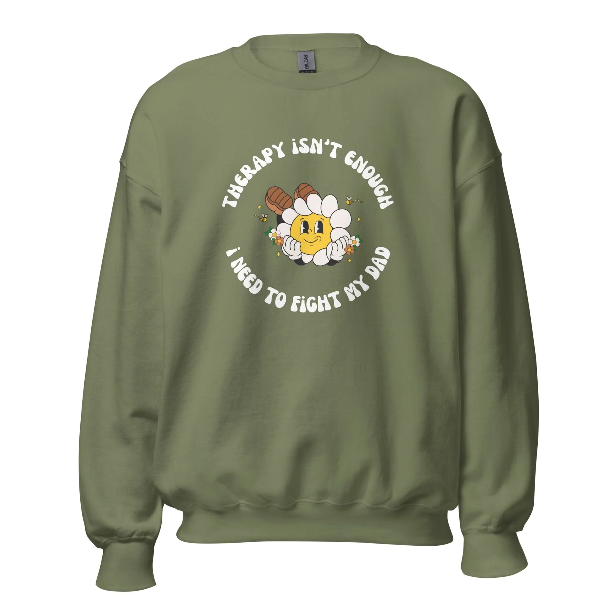 Fight My Dad Crewneck - Image 11
