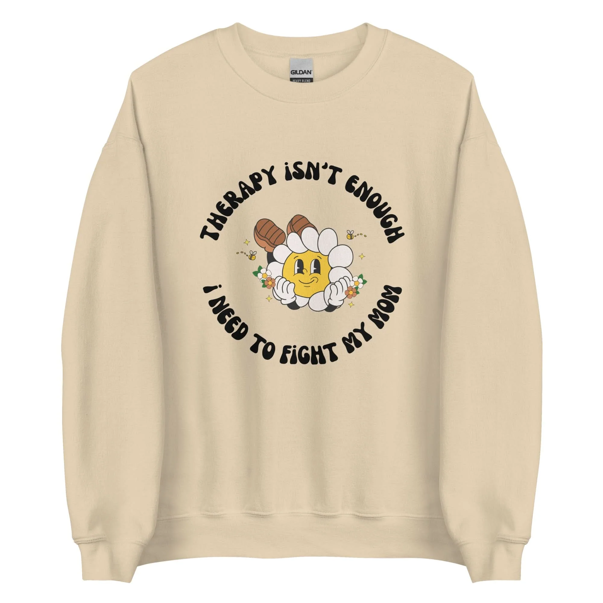Fight My Mom Crewneck - Image 3