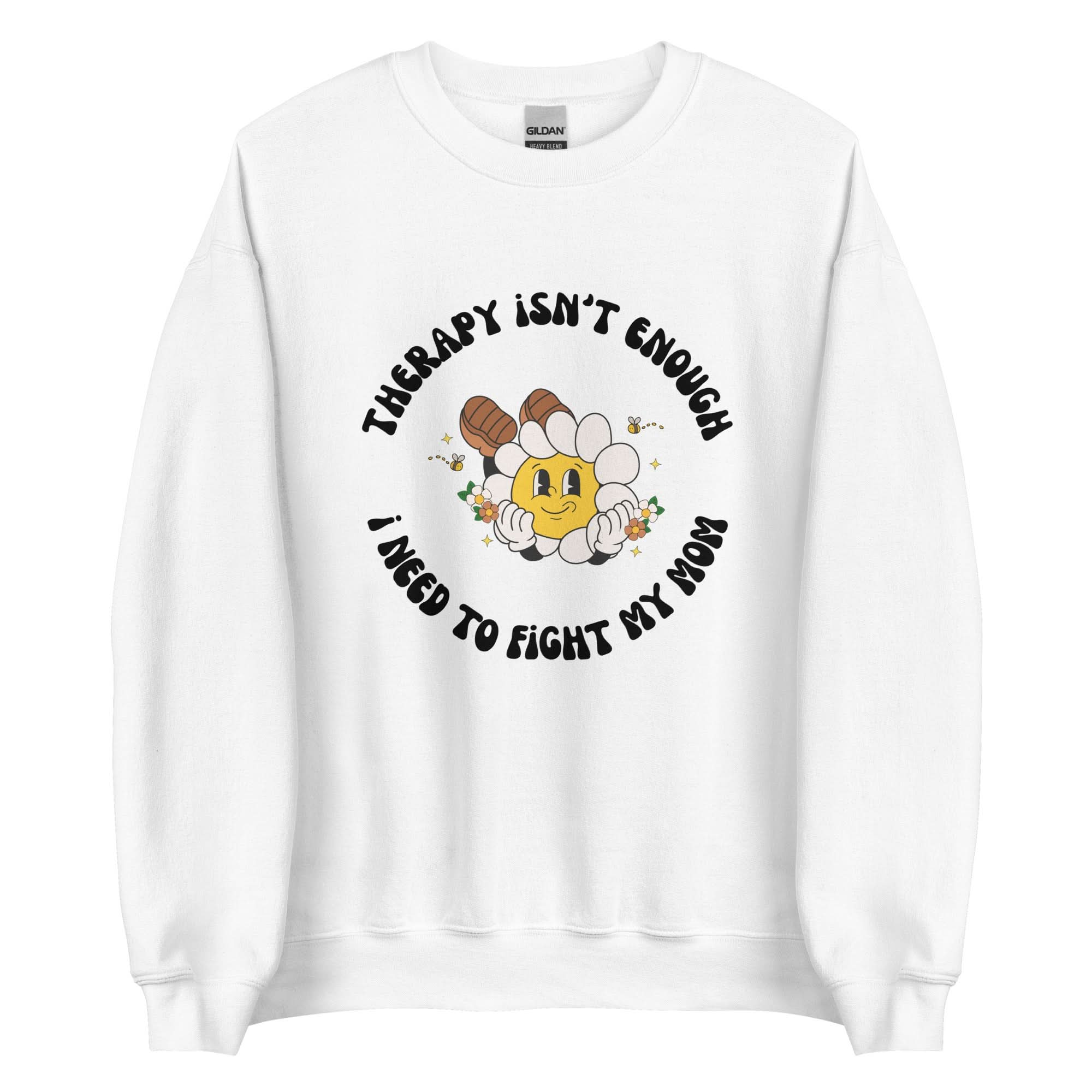 Fight My Mom Crewneck - Image 5
