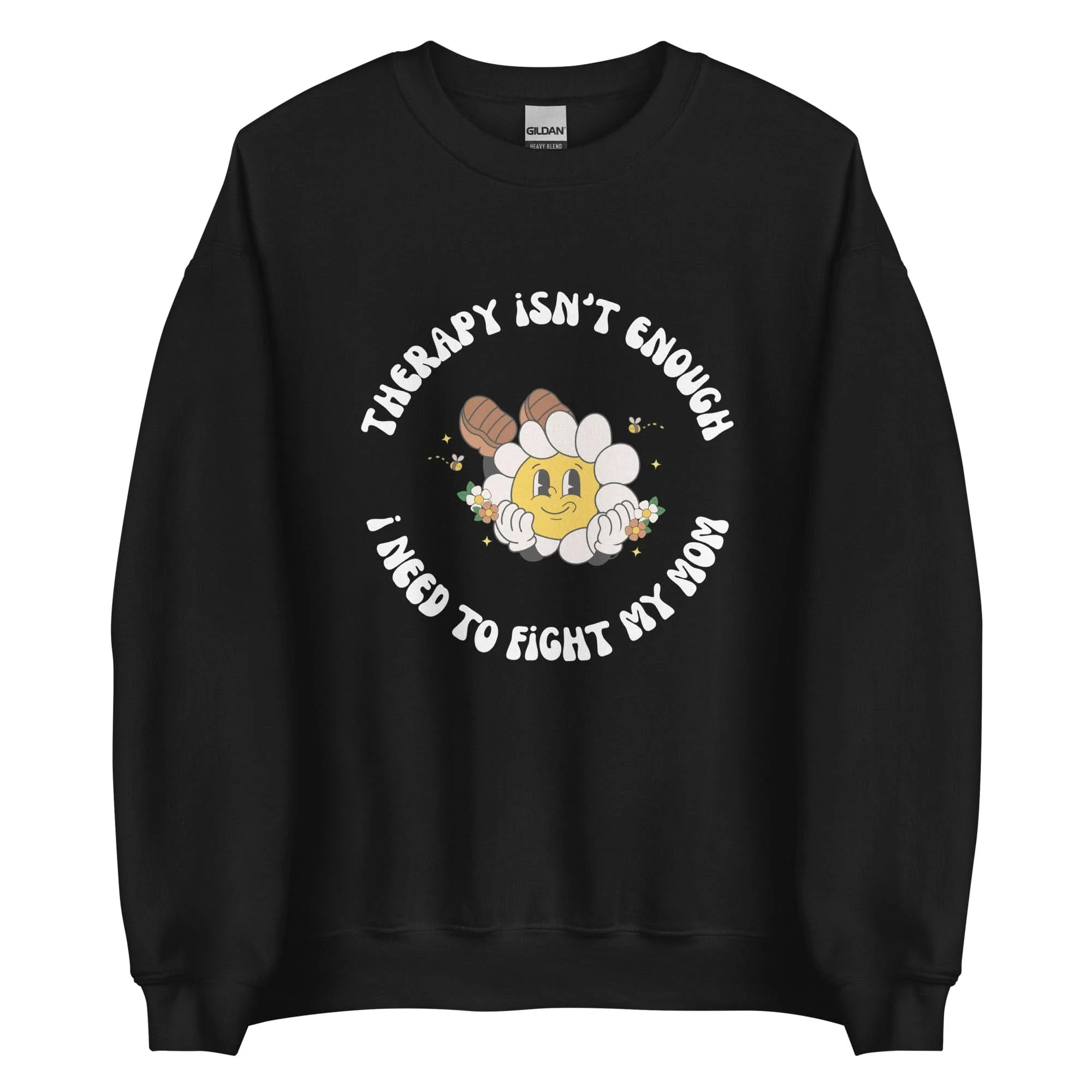 Fight My Mom Crewneck - Image 6