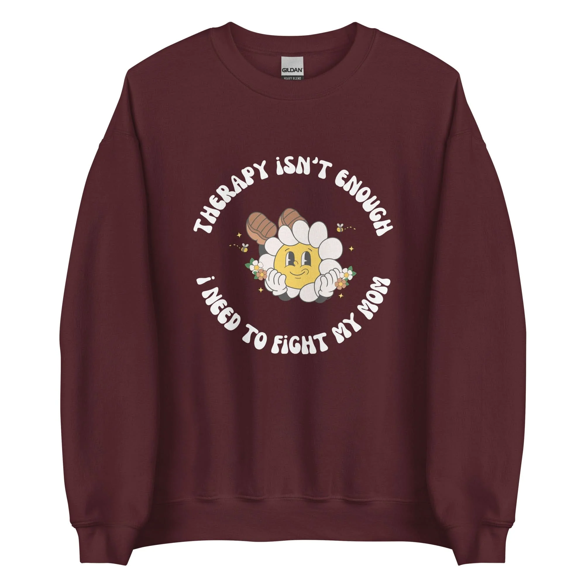 Fight My Mom Crewneck - Image 8